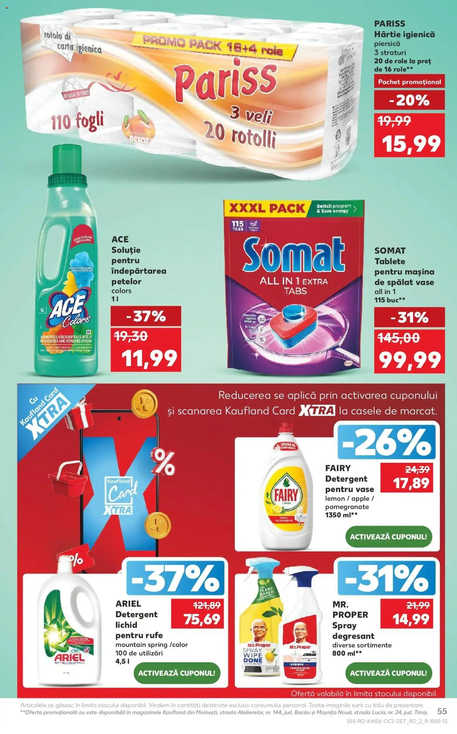 Catalog Kaufland 4 - 9 Februarie 2026 | Pagina 55 | Produse: Mașină De Spălat, Apple, Detergent, Tablete pentru mașina de spălat