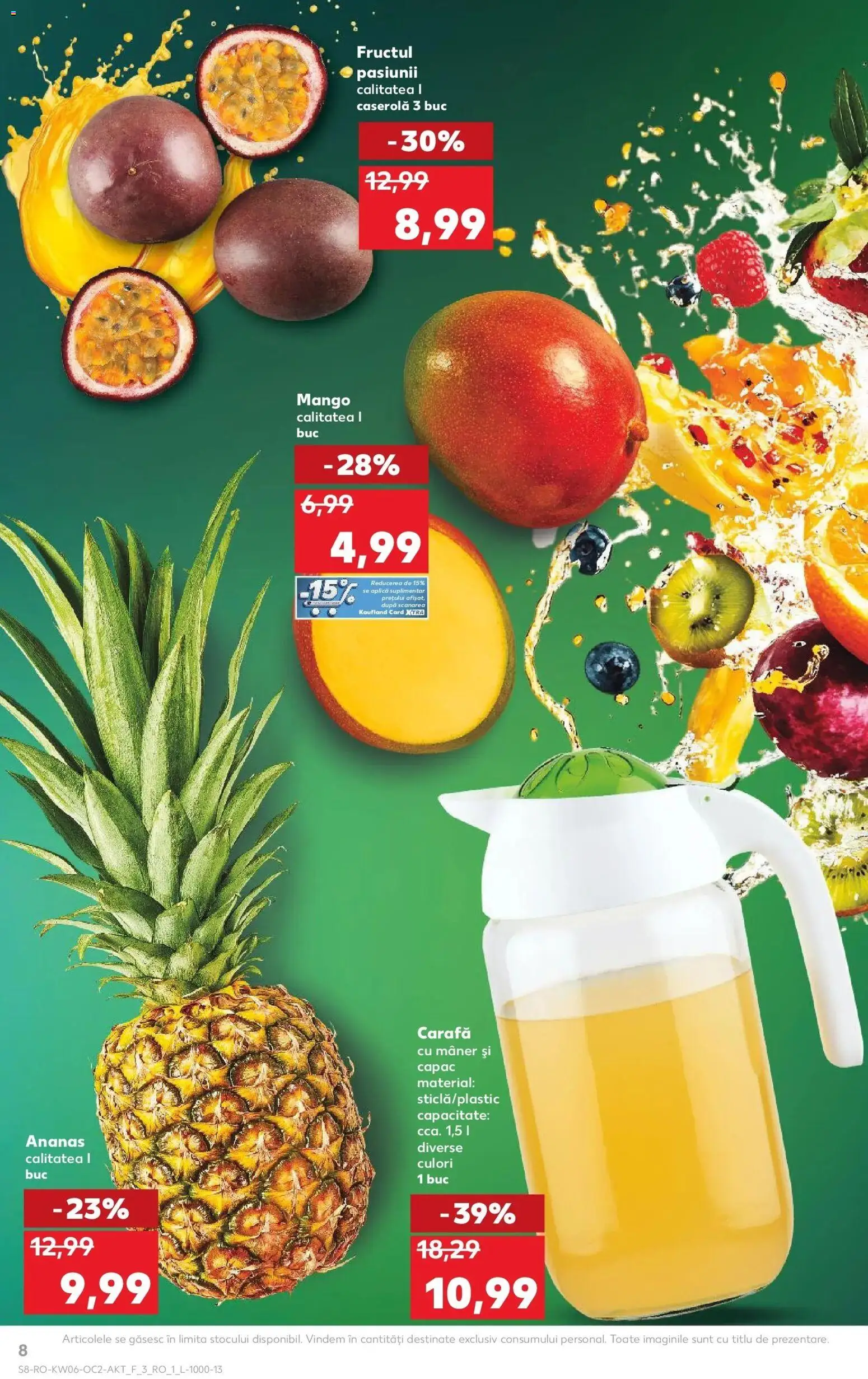 Catalog Kaufland 4 - 9 Februarie 2026 | Pagina 8 | Produse: Mâner, Carafă, Ananas, Mango