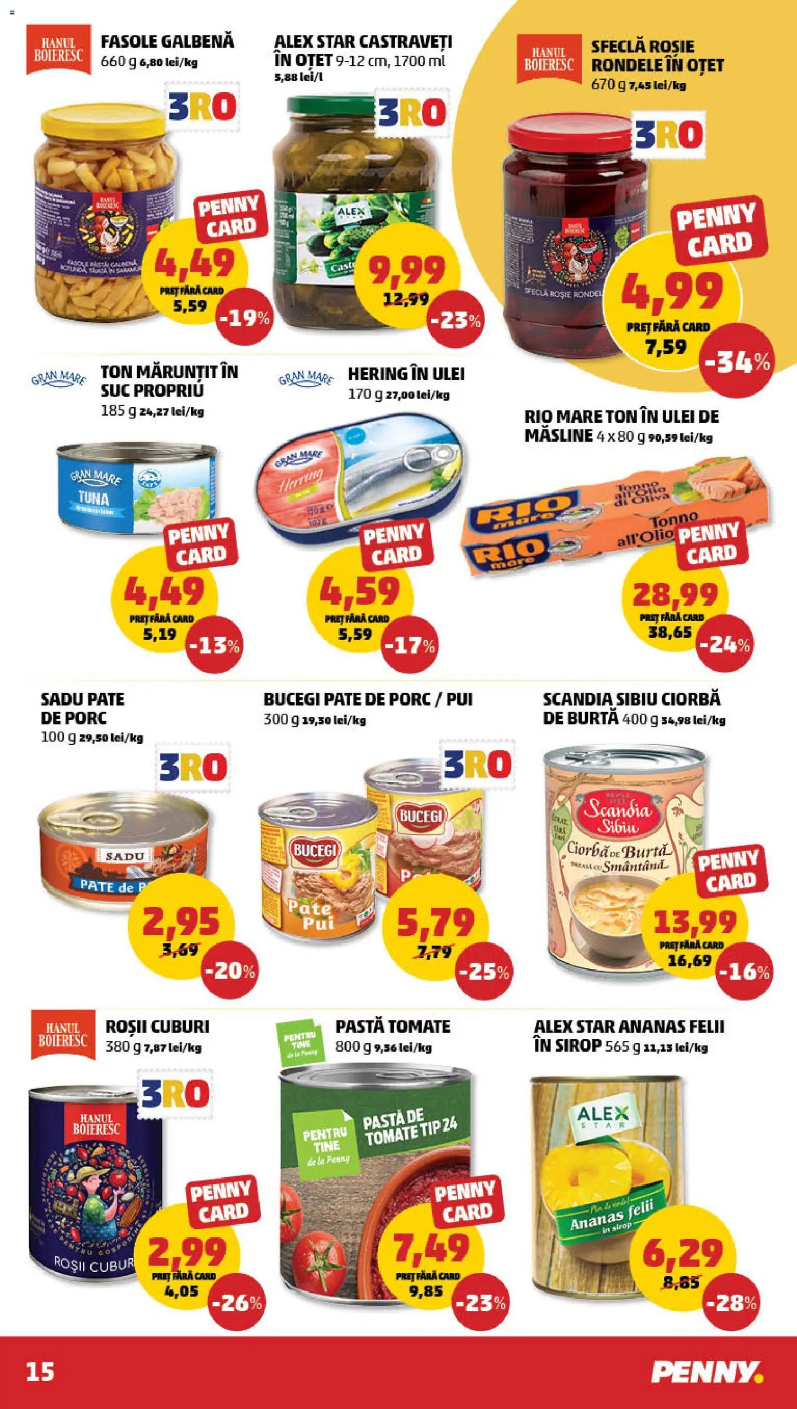 Catalog PENNY Market 11 - 16 Februarie 2026 | Pagina 15 | Produse: Oțet, Suc, Sirop, Castraveți