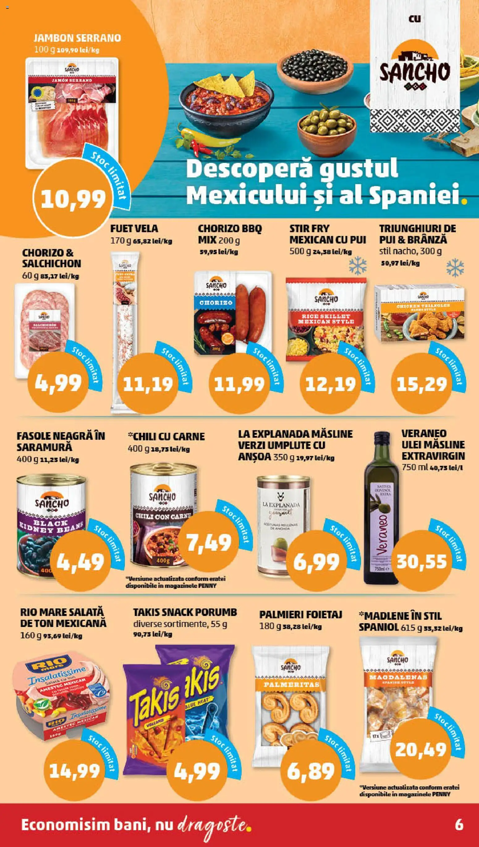 Catalog PENNY Market 11 - 16 Februarie 2026 | Pagina 6 | Produse: Delgeç, Brânză, Salată, Porumb