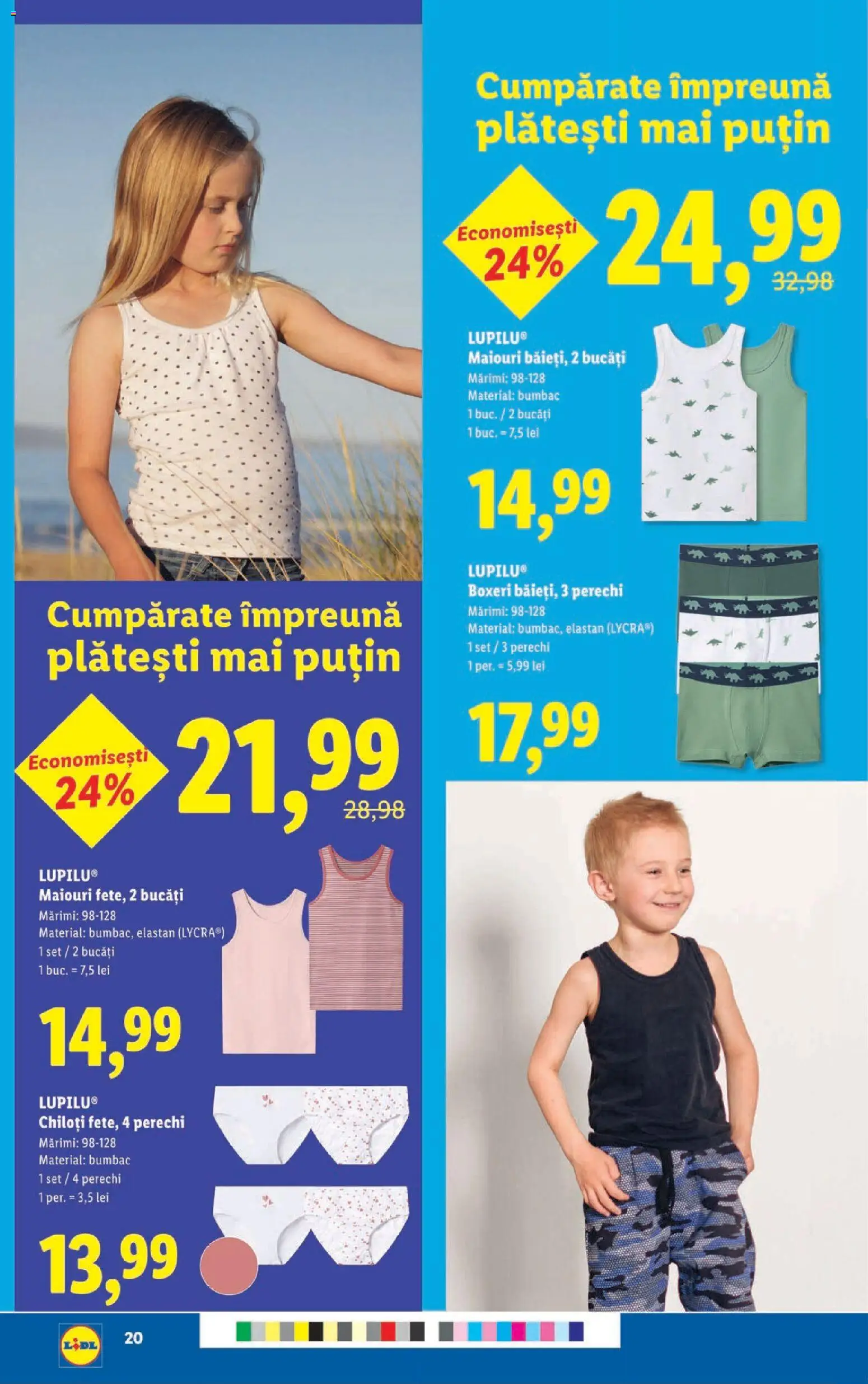 Catalog LIDL 16 - 21 Februarie 2026 | Pagina 20 | Produse: Chiloți, Boxeri