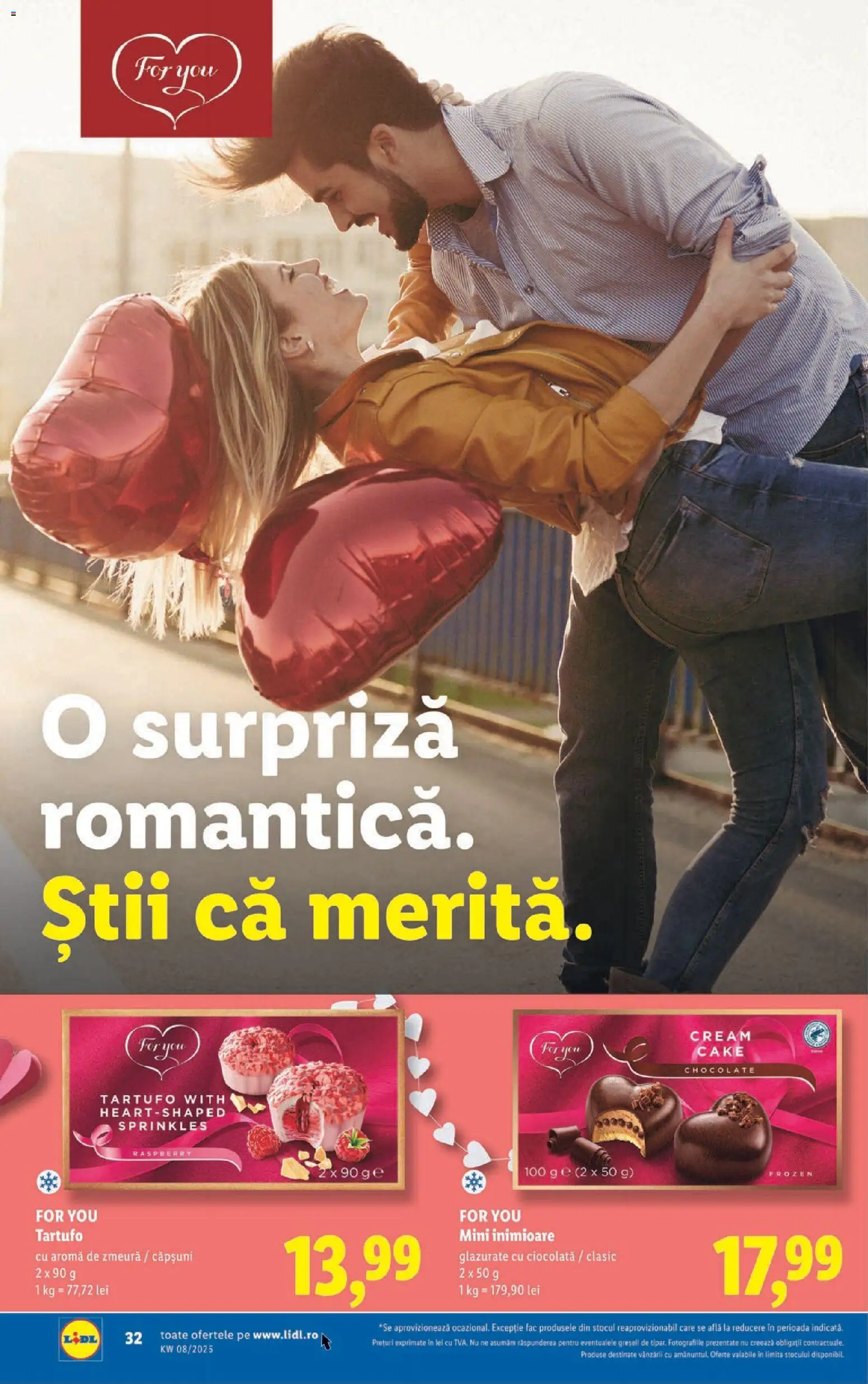 Catalog LIDL 16 - 21 Februarie 2026 | Pagina 32 | Produse: Zmeură, Ciocolată, Căpșuni