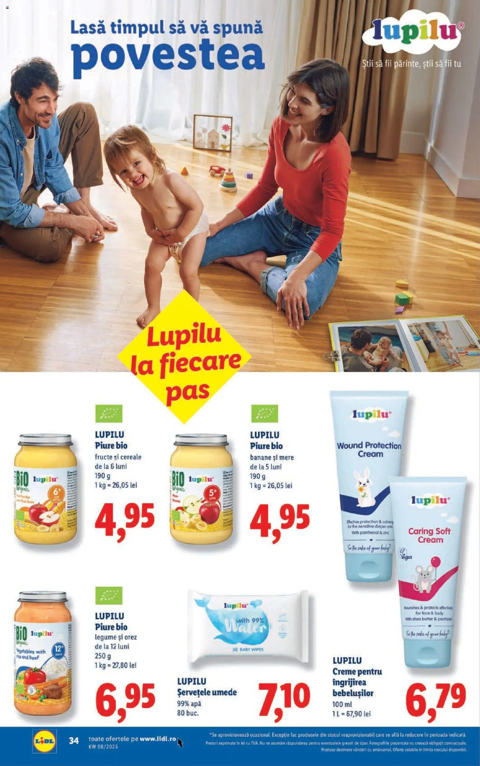 Catalog LIDL 16 - 21 Februarie 2026 | Pagina 34 | Produse: Şerit ödül, Șervețele umede, Apă, Fructe