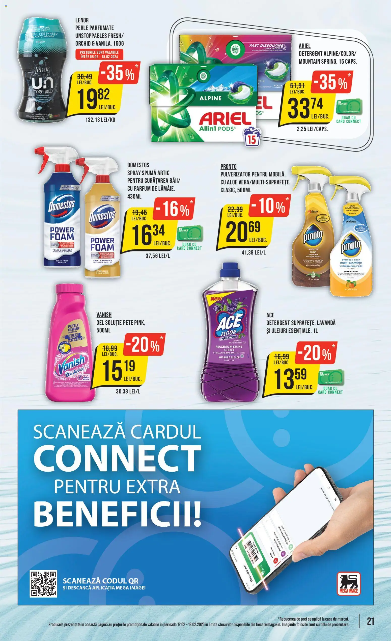 Catalog Mega Image 12 - 17 Februarie 2026 | Pagina 21 | Produse: Top, Akrilik boya, Detergent, Çelik Mama ve Su Kabı