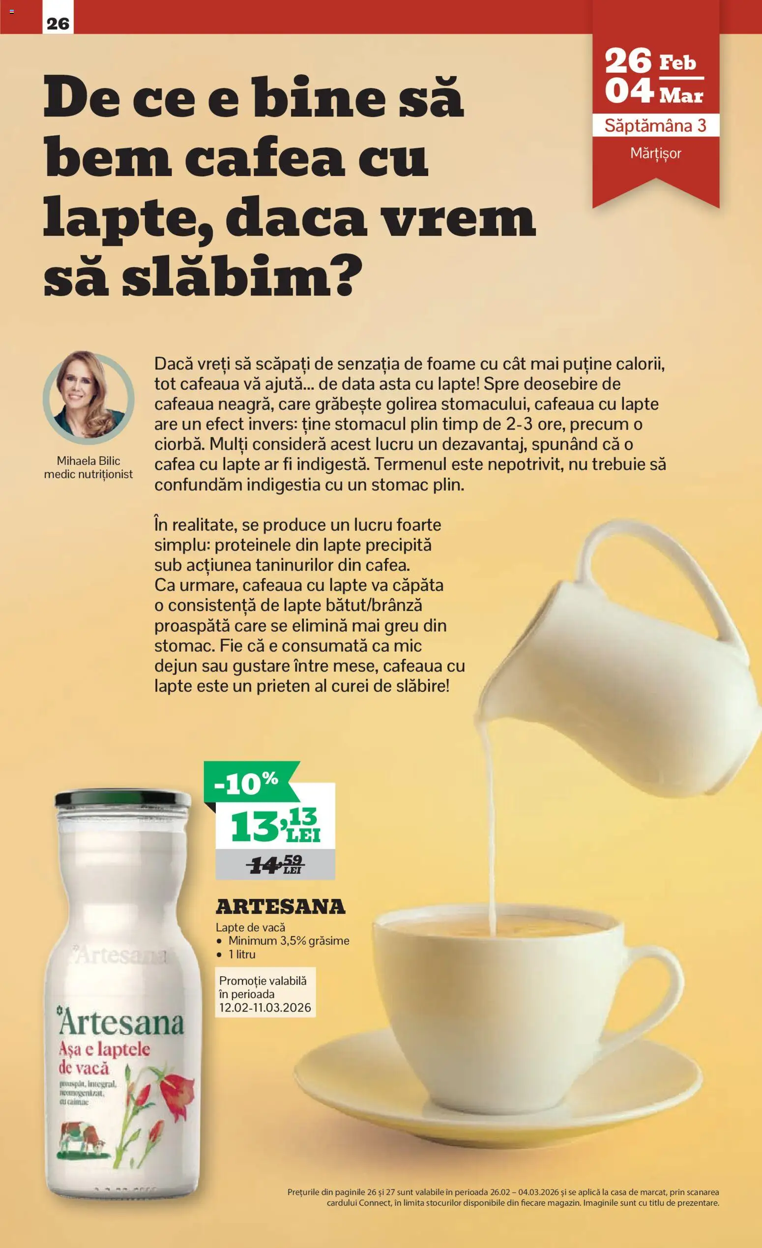 Catalog Mega Image 12 Februarie - 10 Martie 2026 | Pagina 26 | Produse: Lapte, Cafea