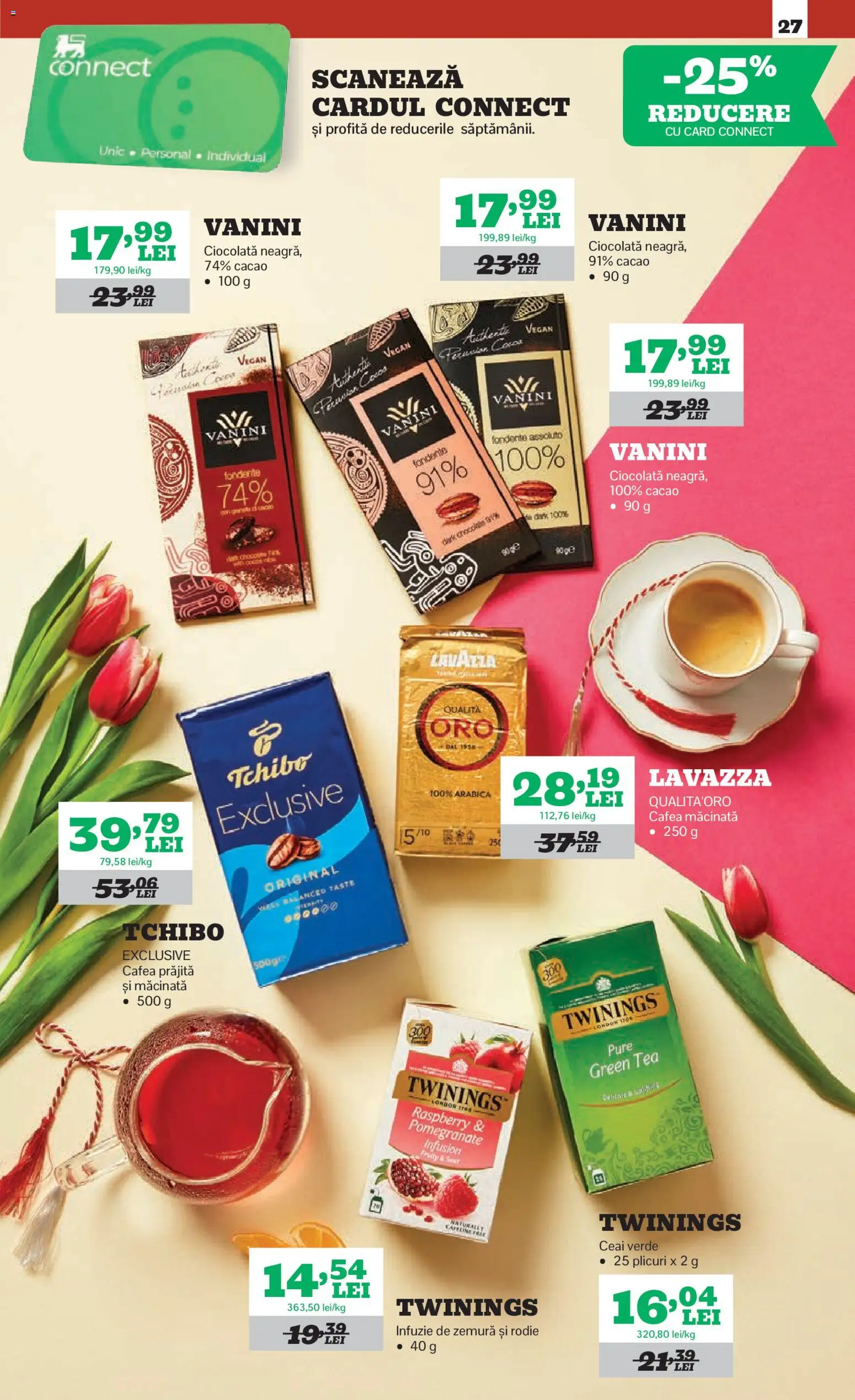 Catalog Mega Image 12 Februarie - 10 Martie 2026 | Pagina 27 | Produse: Cafea, Ciocolată, Ceai, Cacao