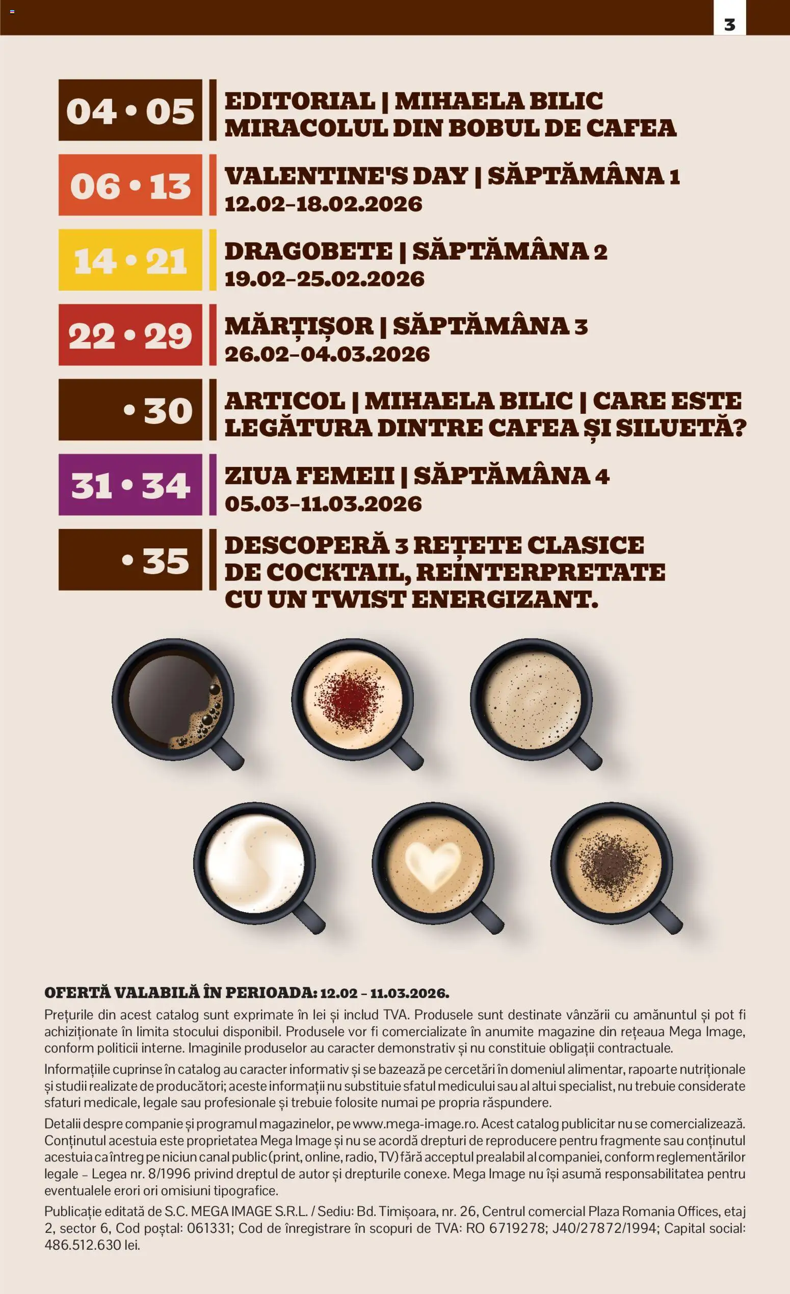 Catalog Mega Image 12 Februarie - 10 Martie 2026 | Pagina 3 | Produse: Cafea