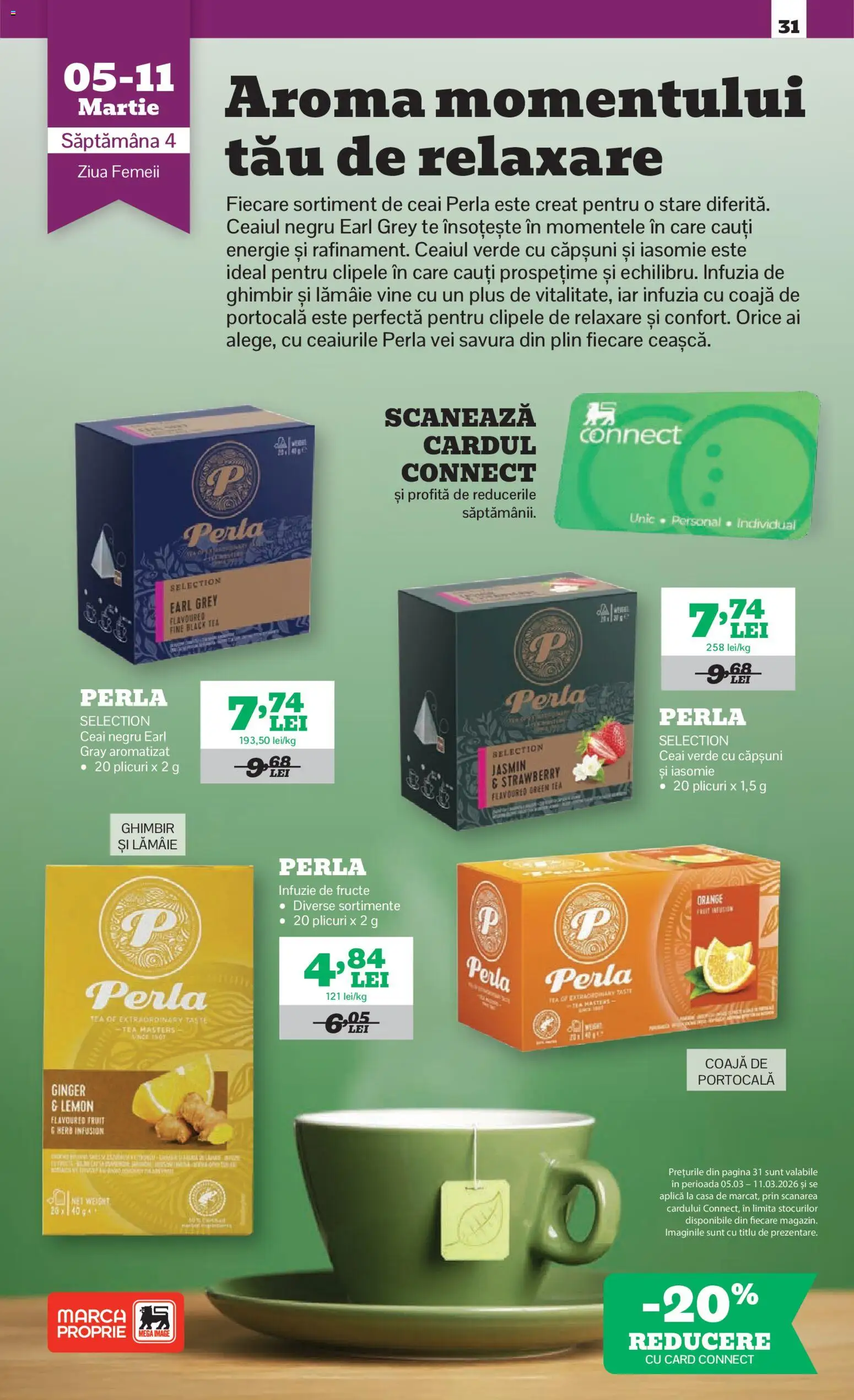 Catalog Mega Image 12 Februarie - 10 Martie 2026 | Pagina 31 | Produse: Ceai, Căpșuni, Fructe, Lămâie