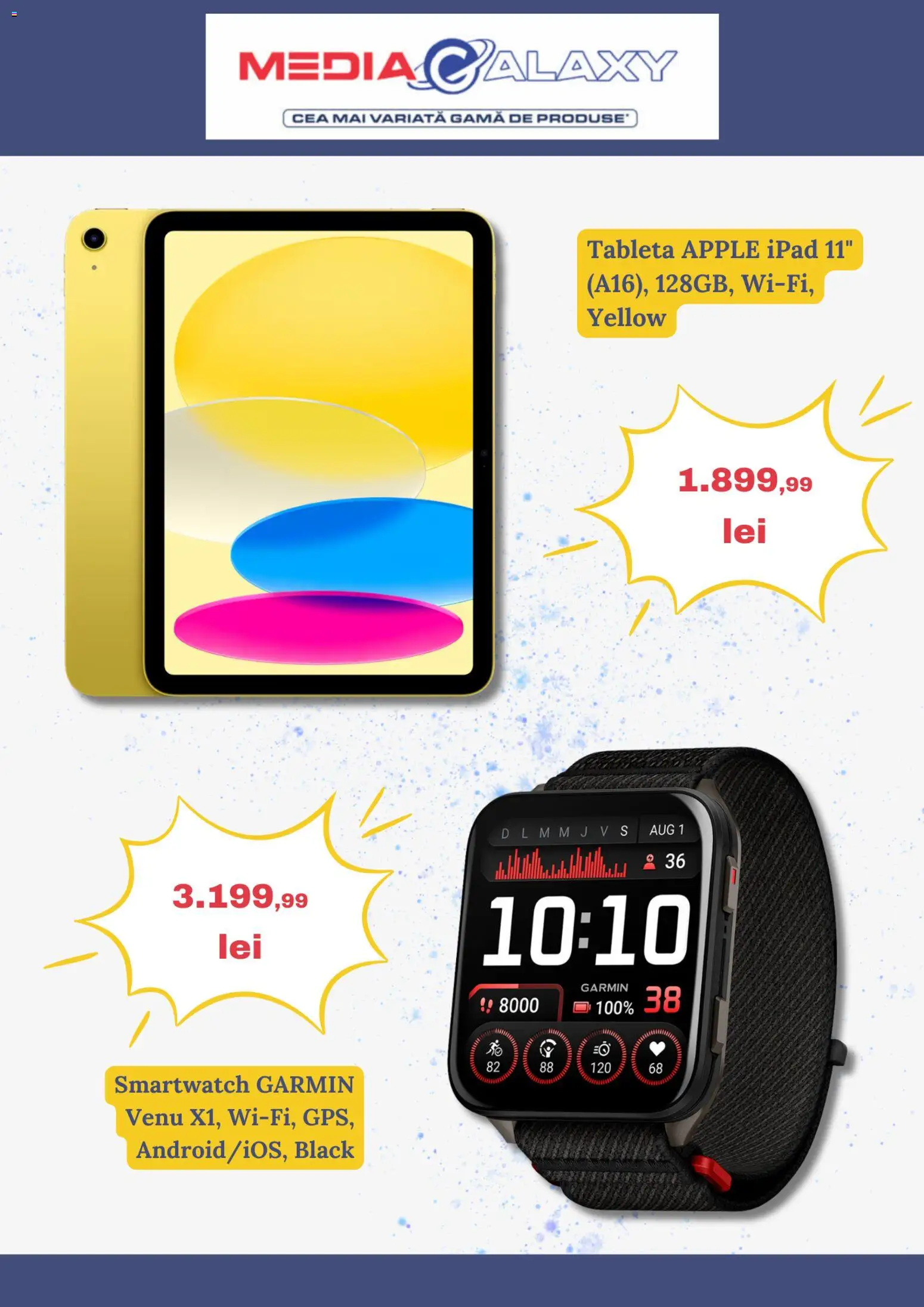 Catalog Media Galaxy 12 - 17 Februarie 2026 | Pagina 2 | Produse: Tabletă, Smartwatch, Apple