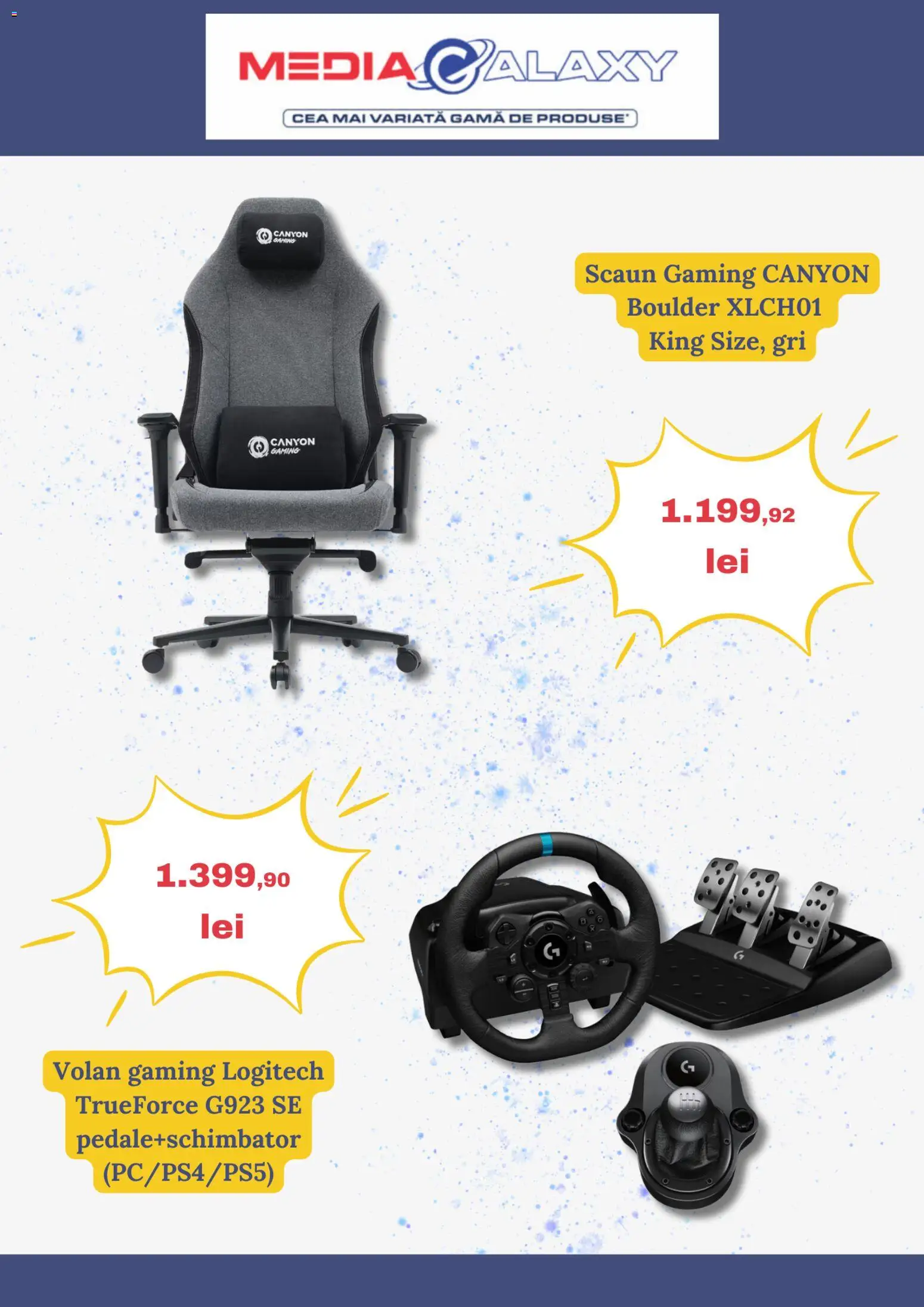 Catalog Media Galaxy 12 - 17 Februarie 2026 | Pagina 4 | Produse: Scaun gaming, Scaun