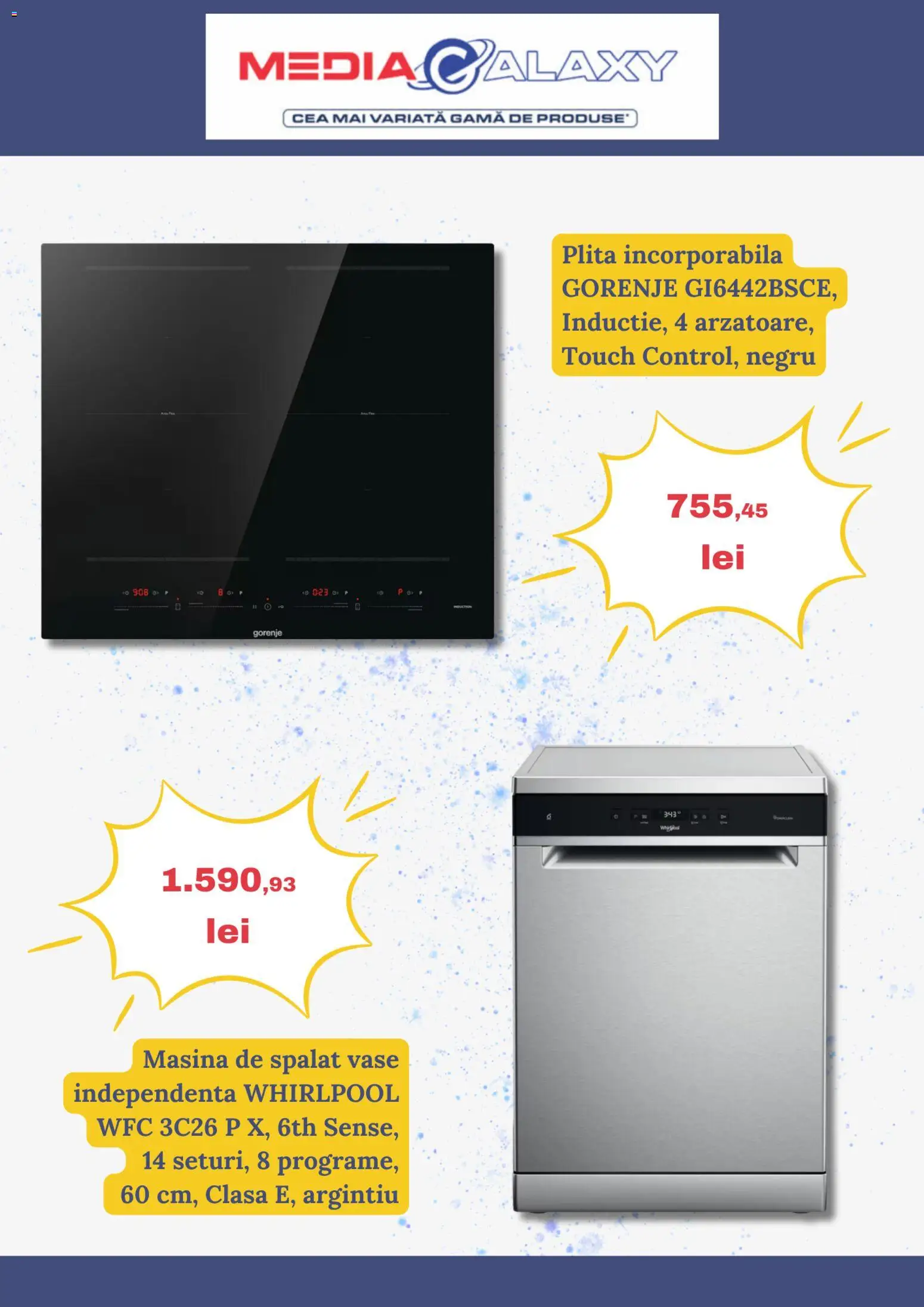 Catalog Media Galaxy 12 - 17 Februarie 2026 | Pagina 6 | Produse: Mașină De Spălat, Plită, Mașină De Spălat Vase
