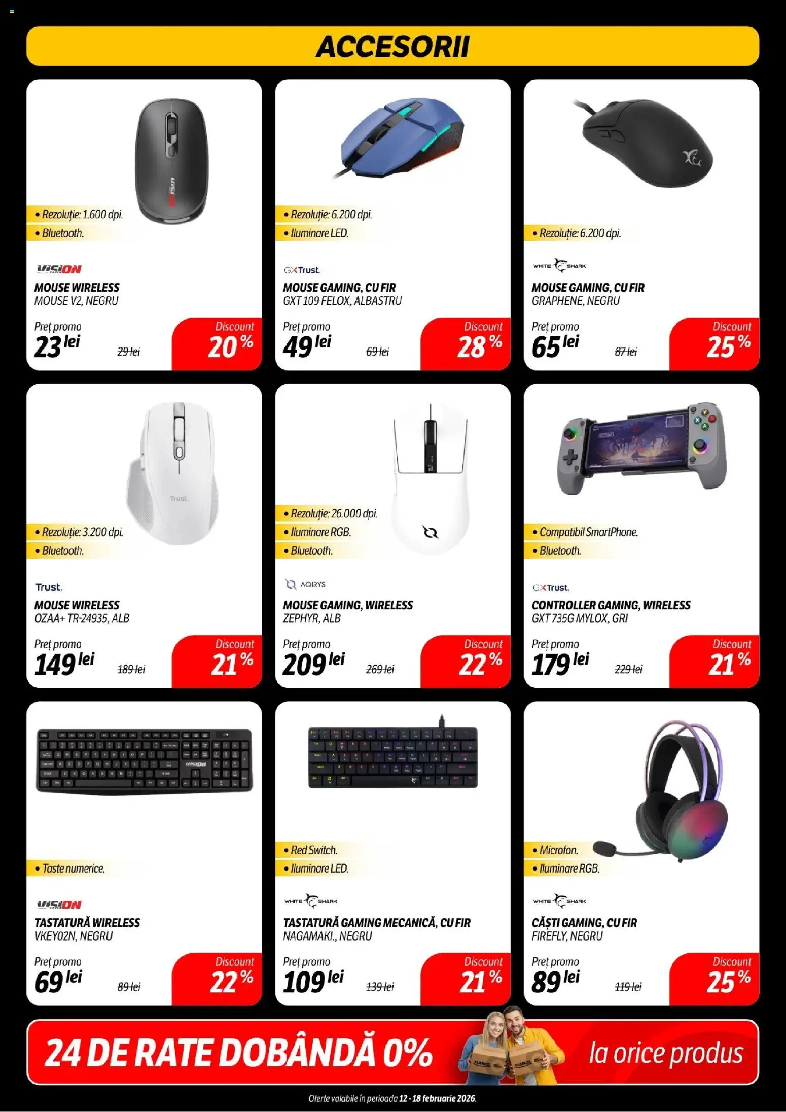 Catalog Flanco 12 - 17 Februarie 2026 | Pagina 10 | Produse: Mouse, Tastatură, Căști, Babak
