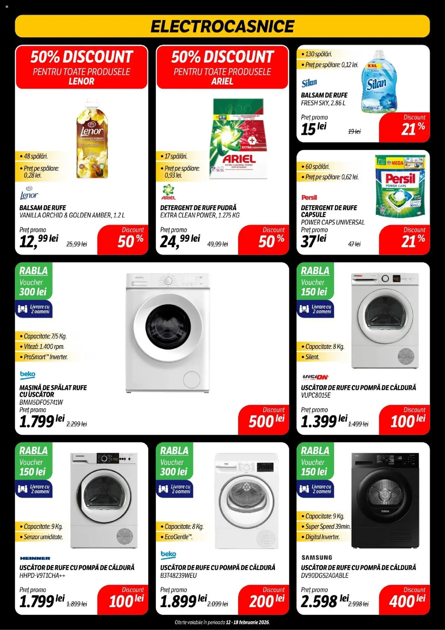 Catalog Flanco 12 - 17 Februarie 2026 | Pagina 13 | Produse: Pomelo, Mașină De Spălat, Pudră, Balsam de rufe