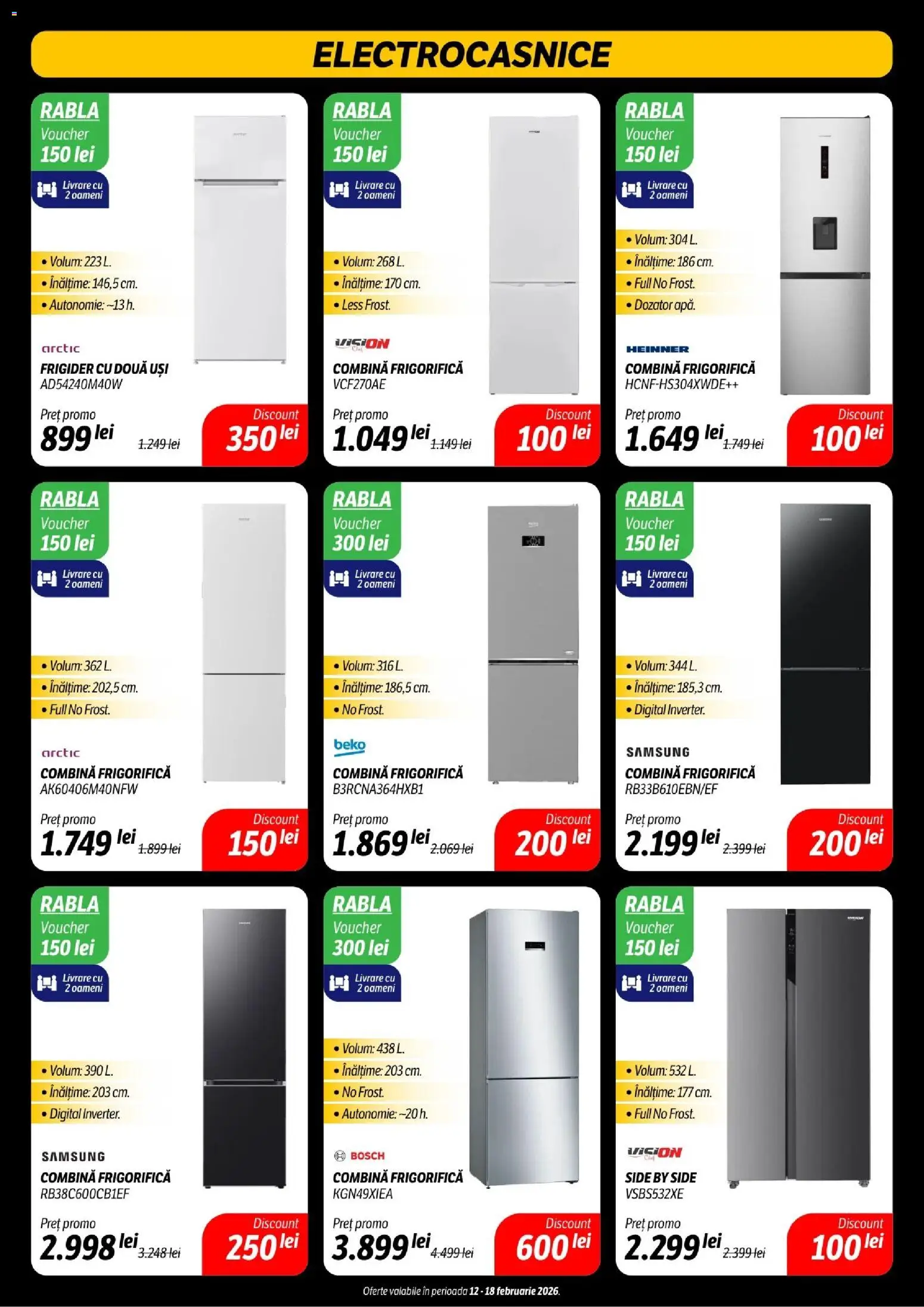Catalog Flanco 12 - 17 Februarie 2026 | Pagina 14 | Produse: Frigider, Combină frigorifică