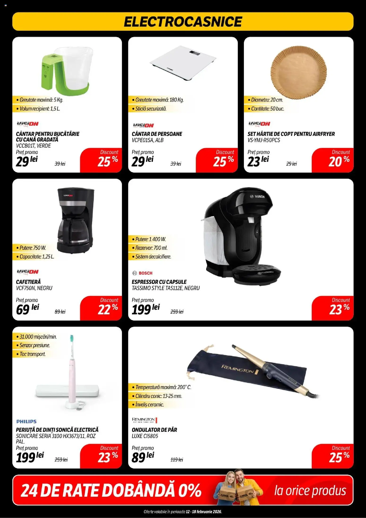 Catalog Flanco 12 - 17 Februarie 2026 | Pagina 18 | Produse: Espressor, Cafetieră, Cântar, Bucătărie