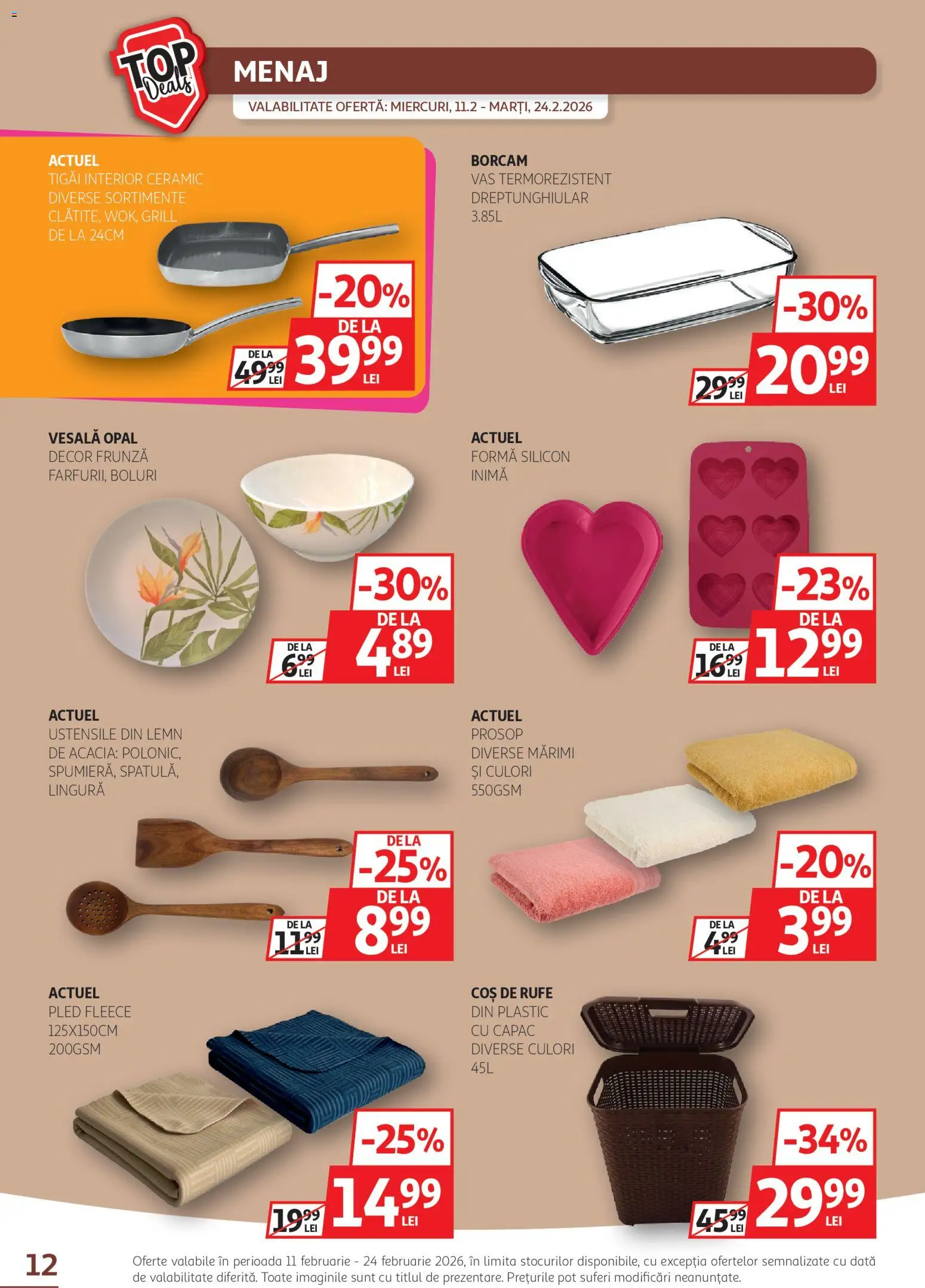 Catalog Auchan 11 - 23 Februarie 2026 | Pagina 12 | Produse: Grill, Coș, Coș De Rufe
