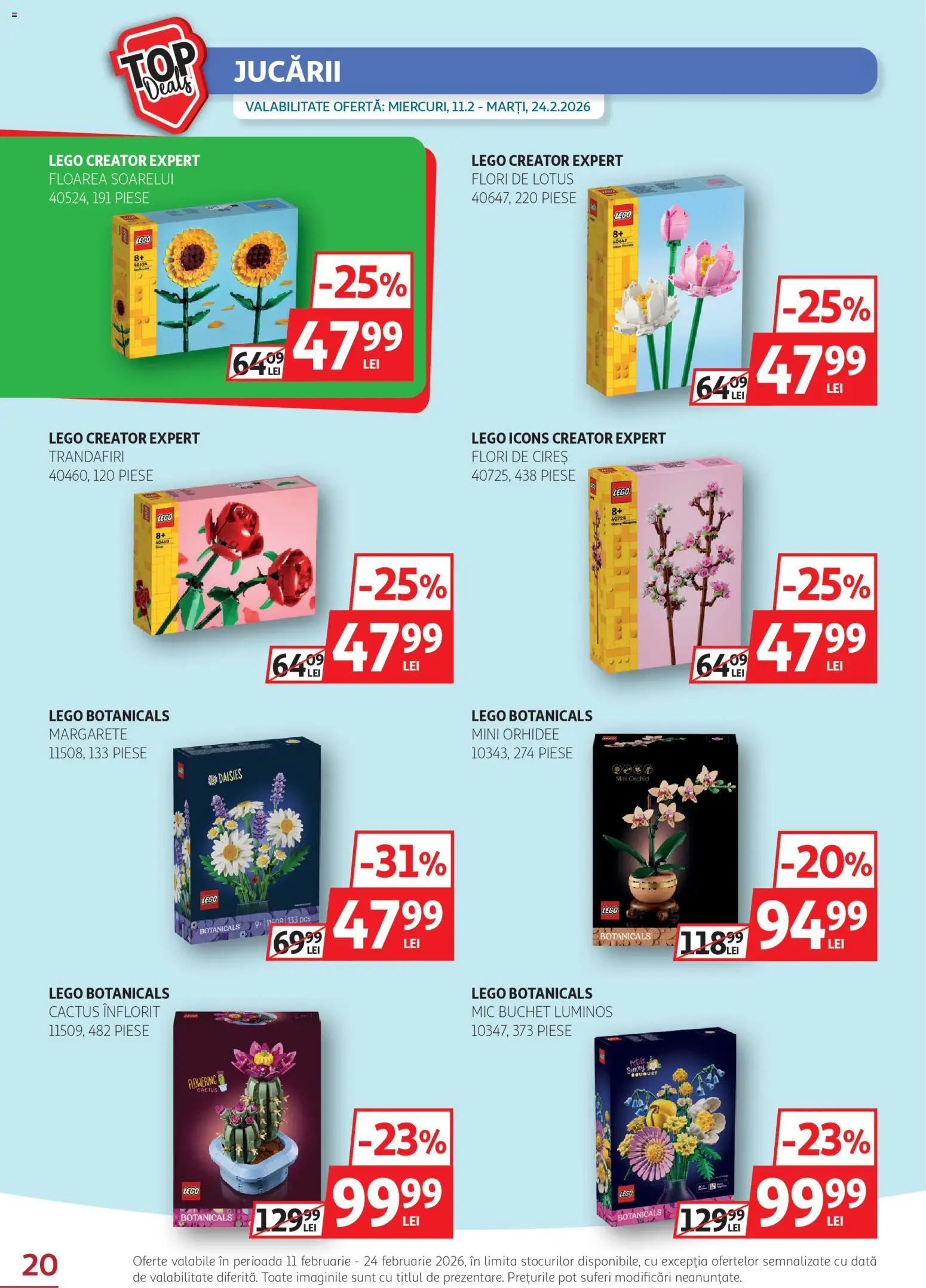 Catalog Auchan 11 - 23 Februarie 2026 | Pagina 20 | Produse: Orhidee, Bant