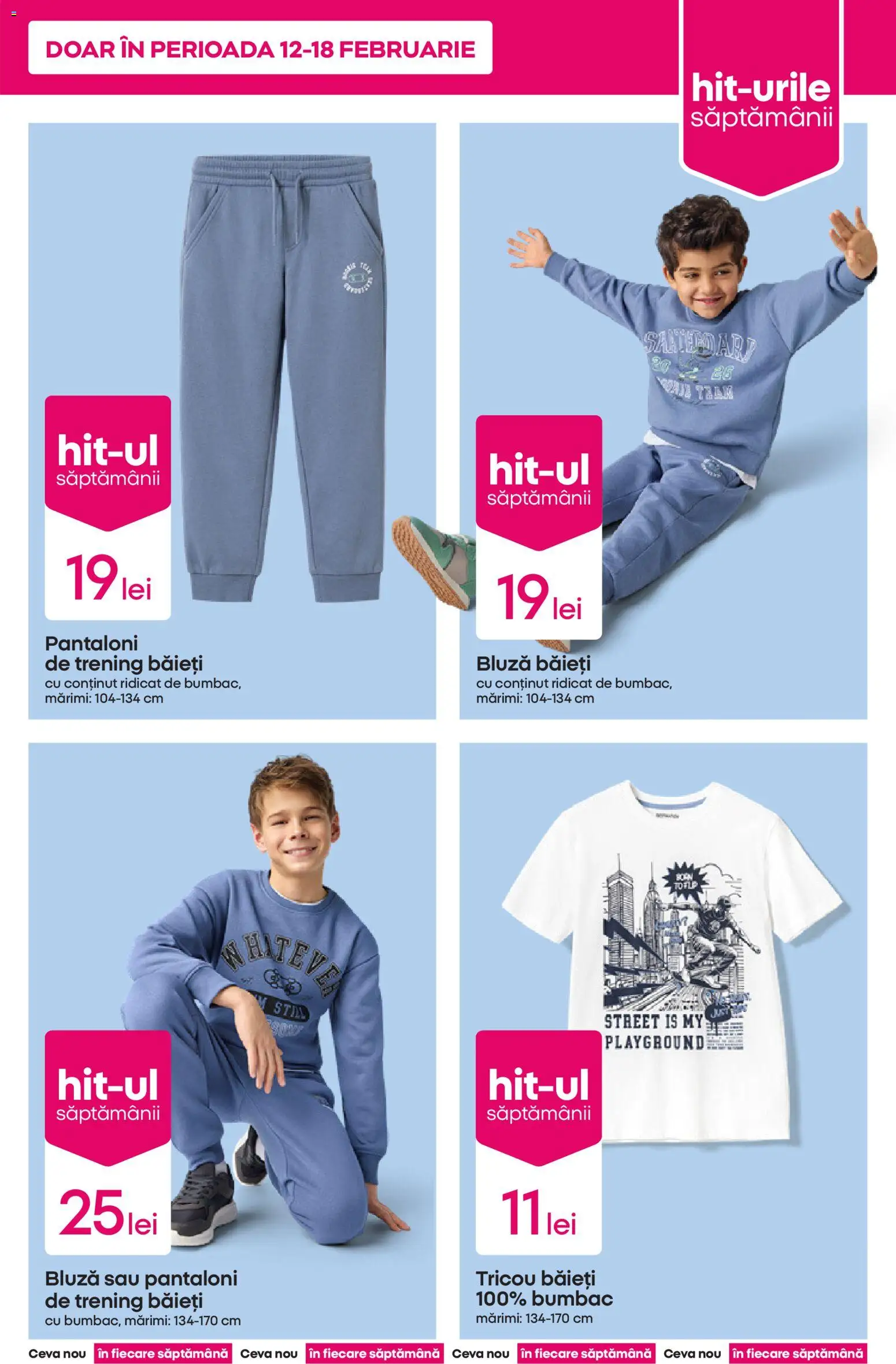 Catalog Pepco 12 - 17 Februarie 2026 | Pagina 3 | Produse: Trening, Tricou, Bluză, Pantaloni