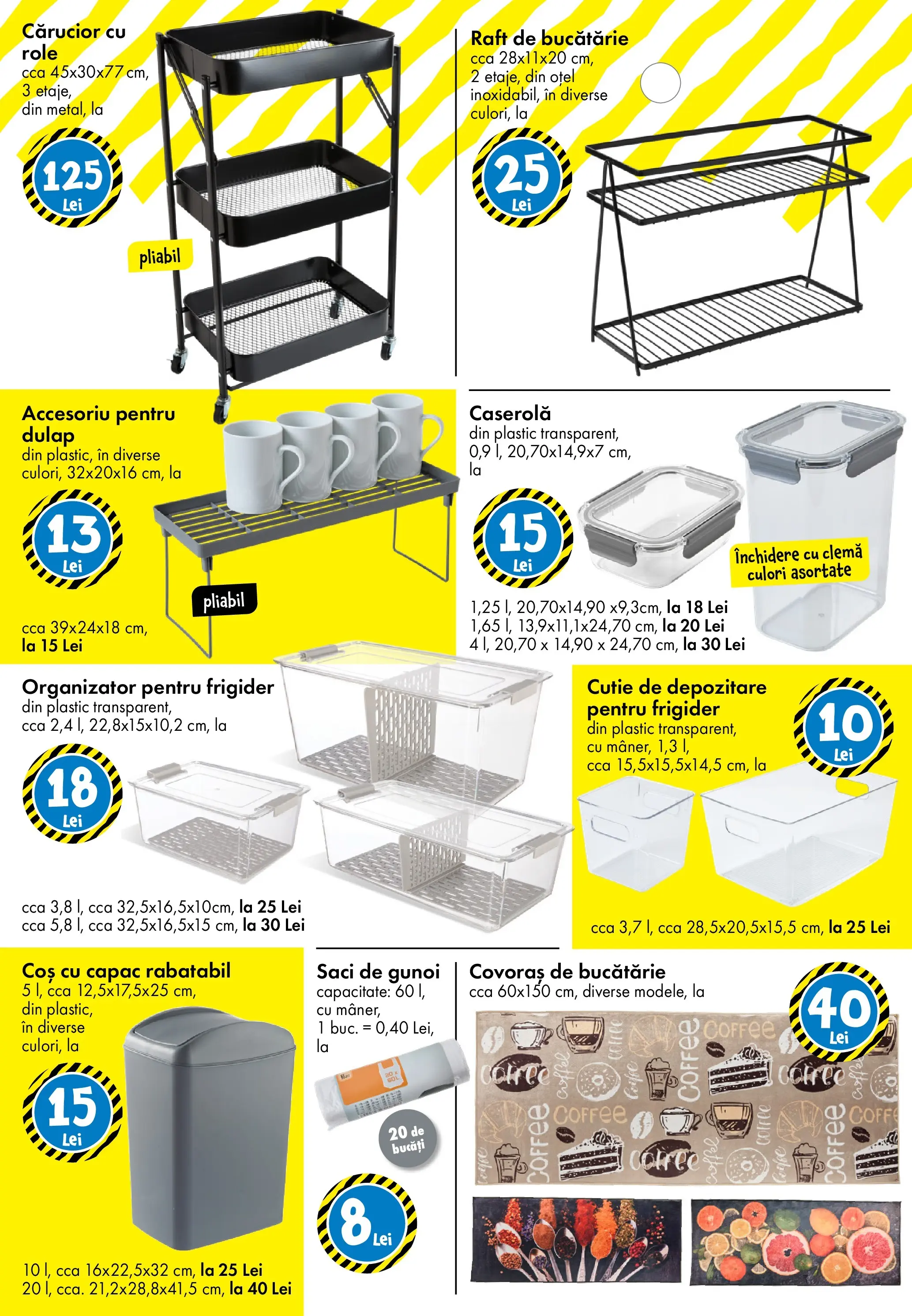 Catalog TEDi 13 - 21 Februarie 2026 | Pagina 16 | Produse: Coș, Raft, Bucătărie, Cutie