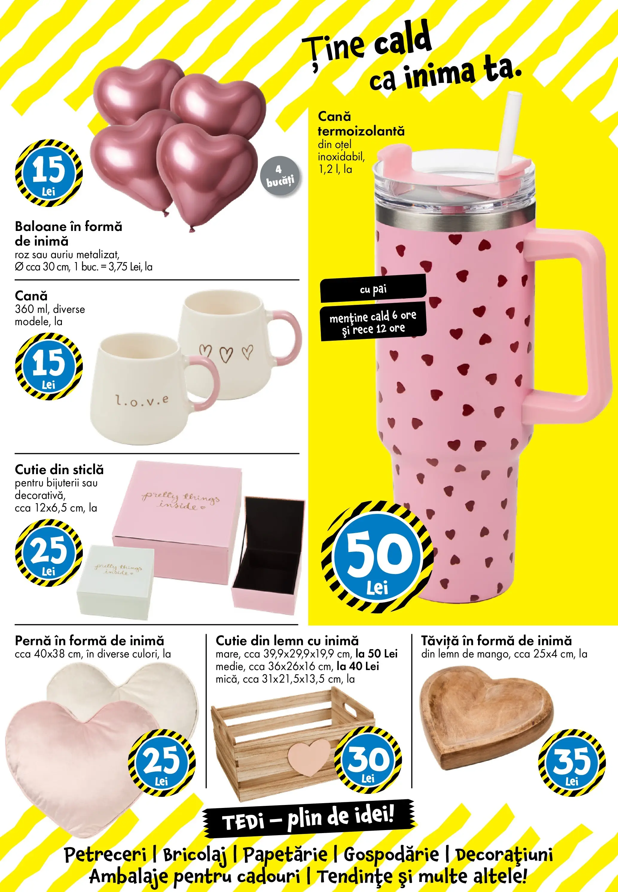 Catalog TEDi 13 - 21 Februarie 2026 | Pagina 3 | Produse: Pernă, Cutie