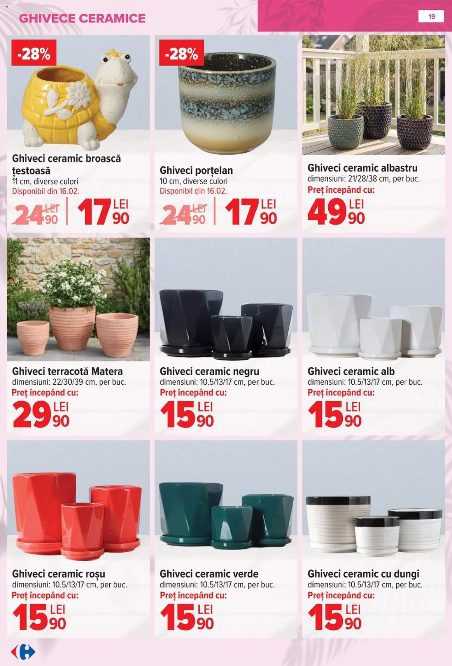 Catalog Carrefour 11 Februarie - 13 Aprilie 2026 | Pagina 19 | Produse: Ghiveci