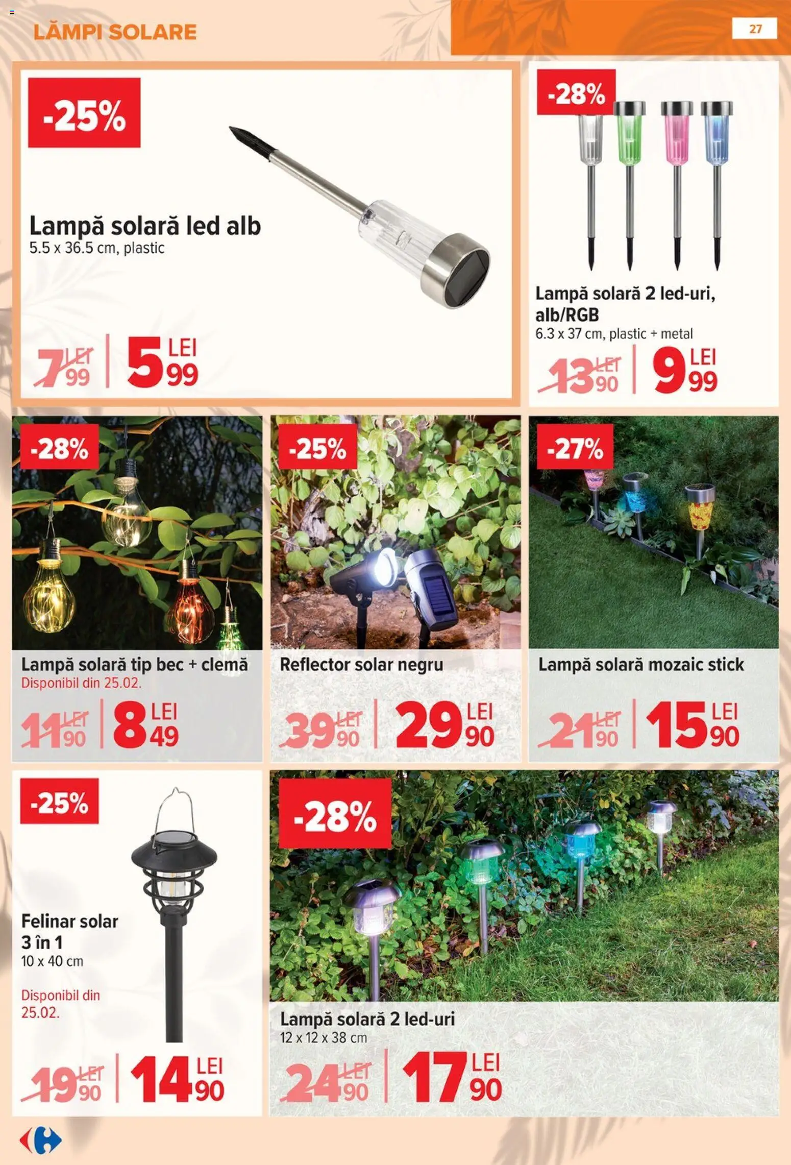 Catalog Carrefour 11 Februarie - 13 Aprilie 2026 | Pagina 27 | Produse: Bec, Babak, Felinar, Lampă