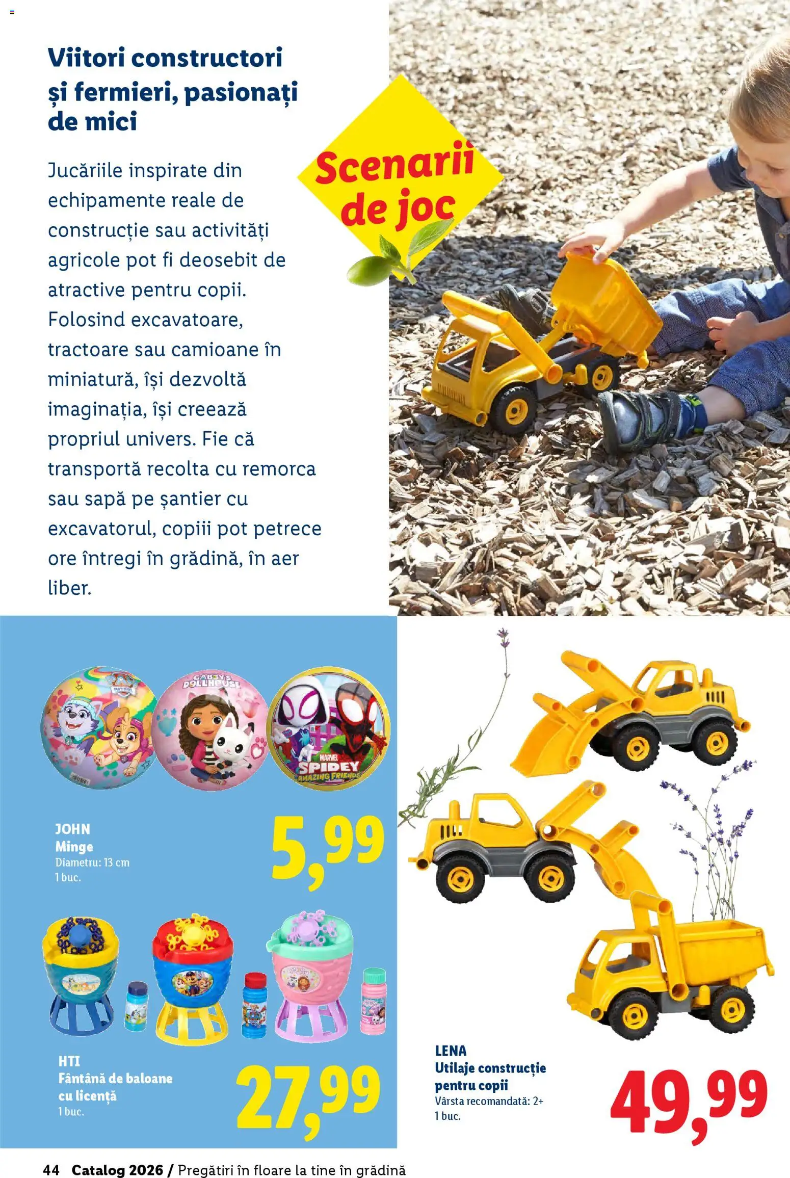 Catalog LIDL 19 Februarie - 4 Aprilie 2026 | Pagina 44 | Produse: Joc, Mici, Șapă