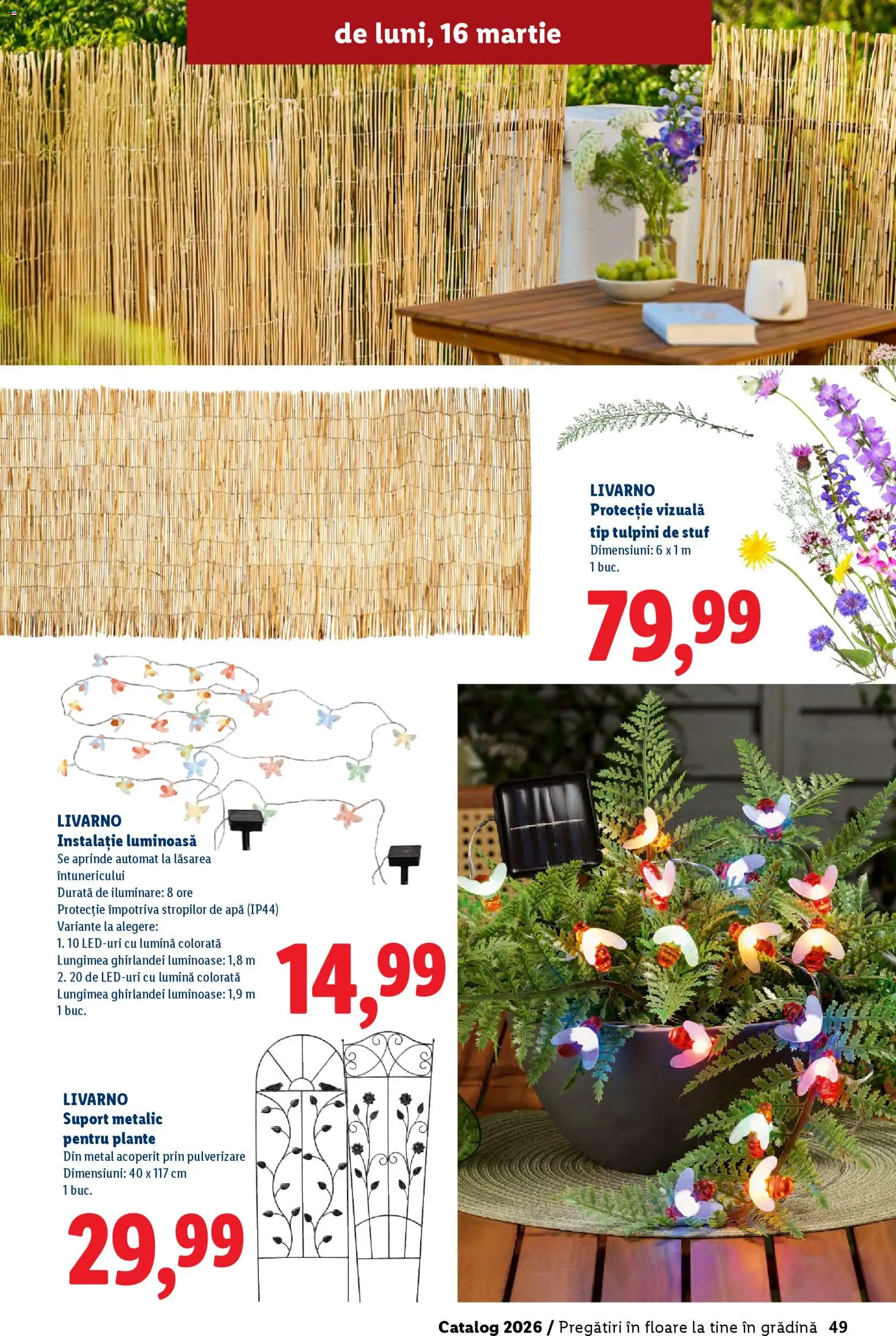 Catalog LIDL 19 Februarie - 4 Aprilie 2026 | Pagina 49 | Produse: Tavuk suyu, Apă