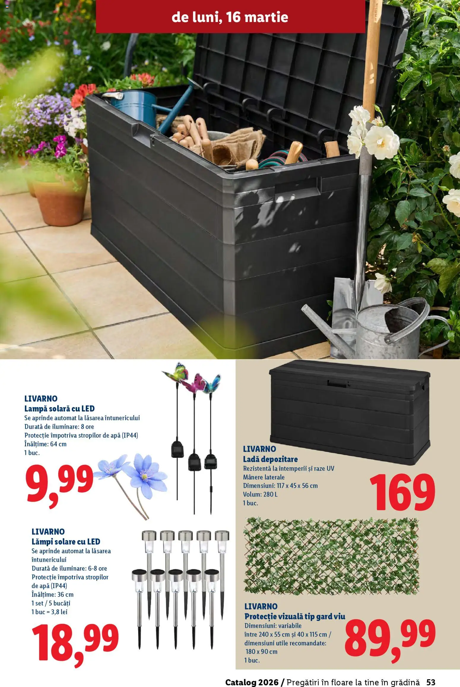 Catalog LIDL 19 Februarie - 4 Aprilie 2026 | Pagina 53 | Produse: Babak, Lampă, Apă