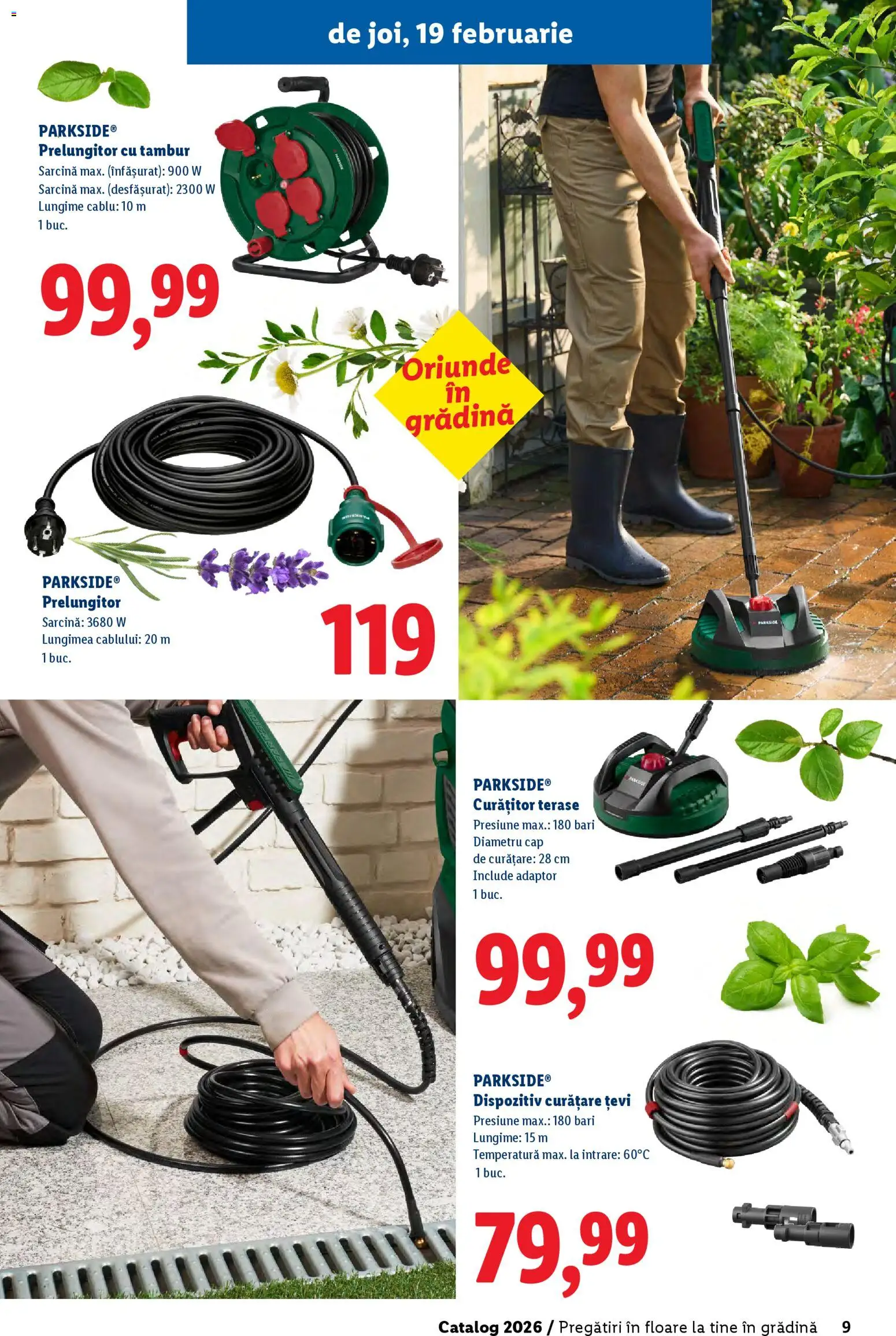 Catalog LIDL 19 Februarie - 4 Aprilie 2026 | Pagina 9 | Produse: Prelungitor, Cablu, Adaptor