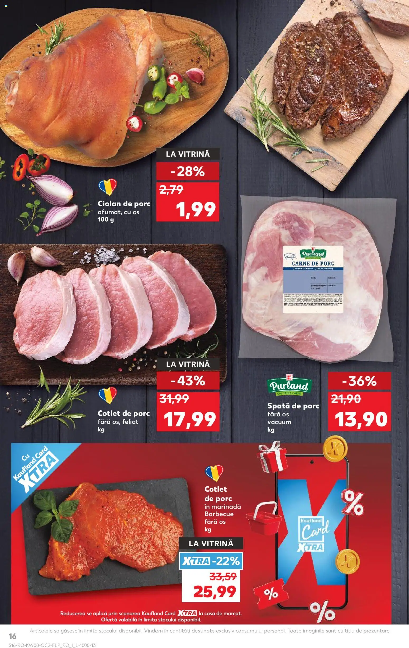 Catalog Kaufland 18 - 23 Februarie 2026 | Pagina 16 | Produse: Lait de coco, Vitrină, Carne De Porc, Marinadă