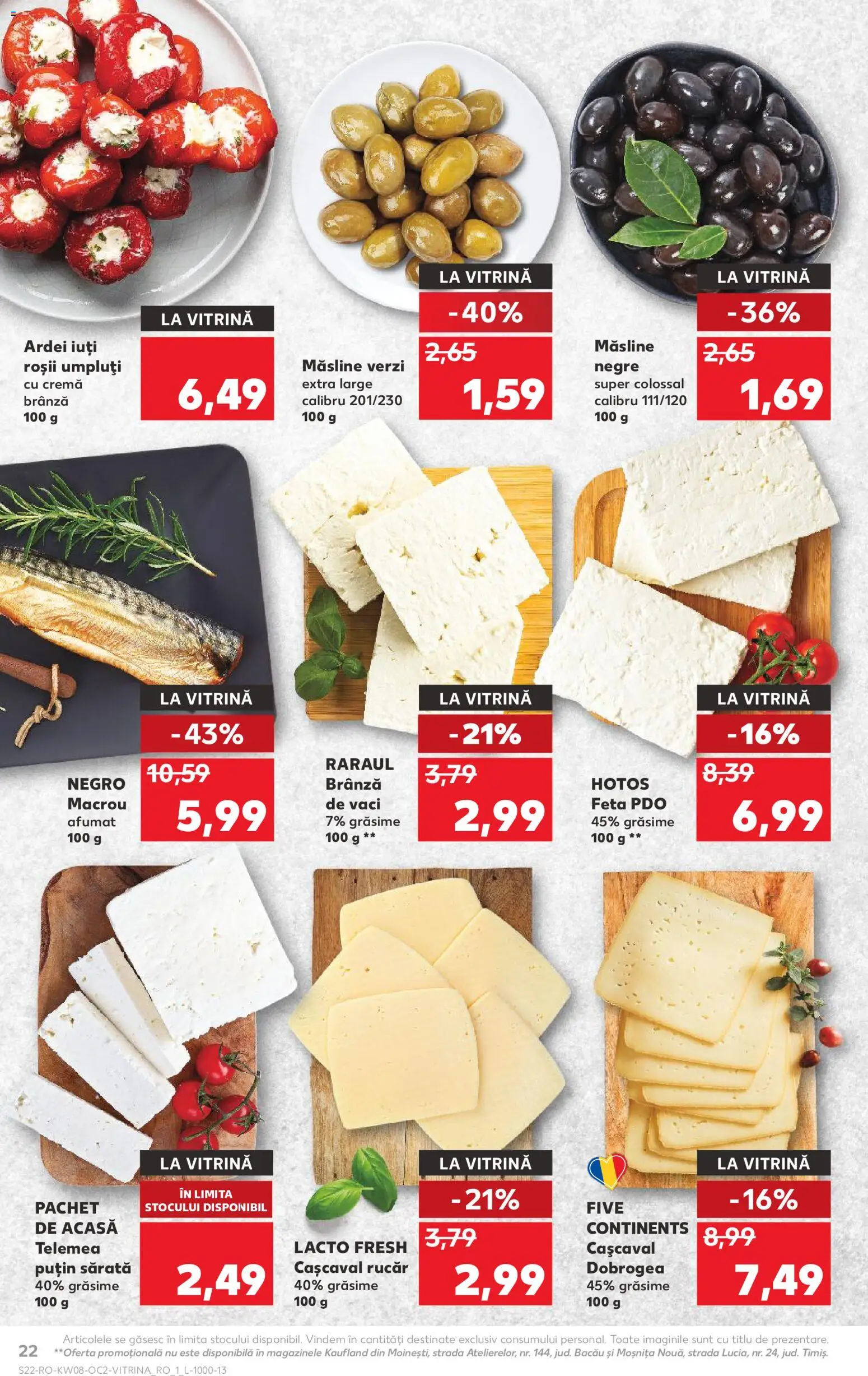 Catalog Kaufland 18 - 23 Februarie 2026 | Pagina 22 | Produse: Hijyenik ped, Vitrină, Ardei, Cremă