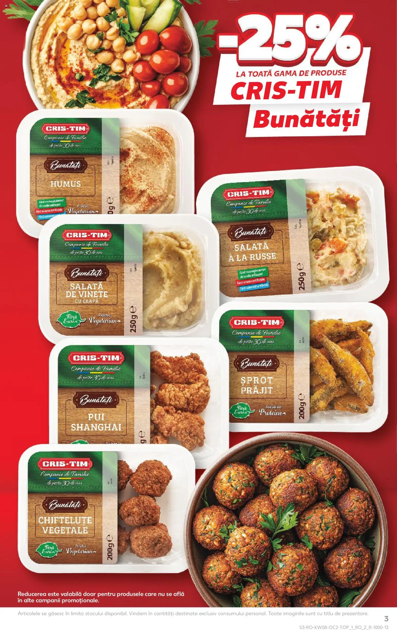 Catalog Kaufland 18 - 23 Februarie 2026 | Pagina 3 | Produse: Pară, Masaüstü kılıfı, Pește, Salată