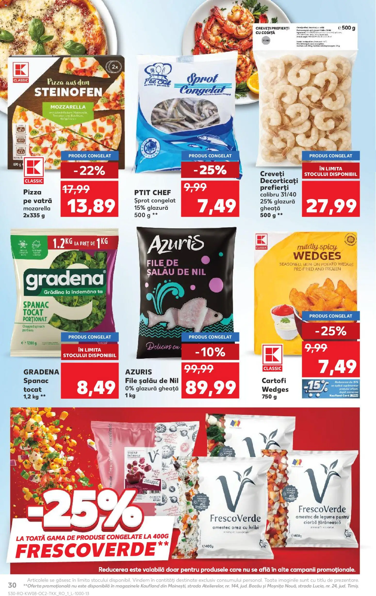 Catalog Kaufland 18 - 23 Februarie 2026 | Pagina 30 | Produse: Pizza, Orez, Cartofi, Legume