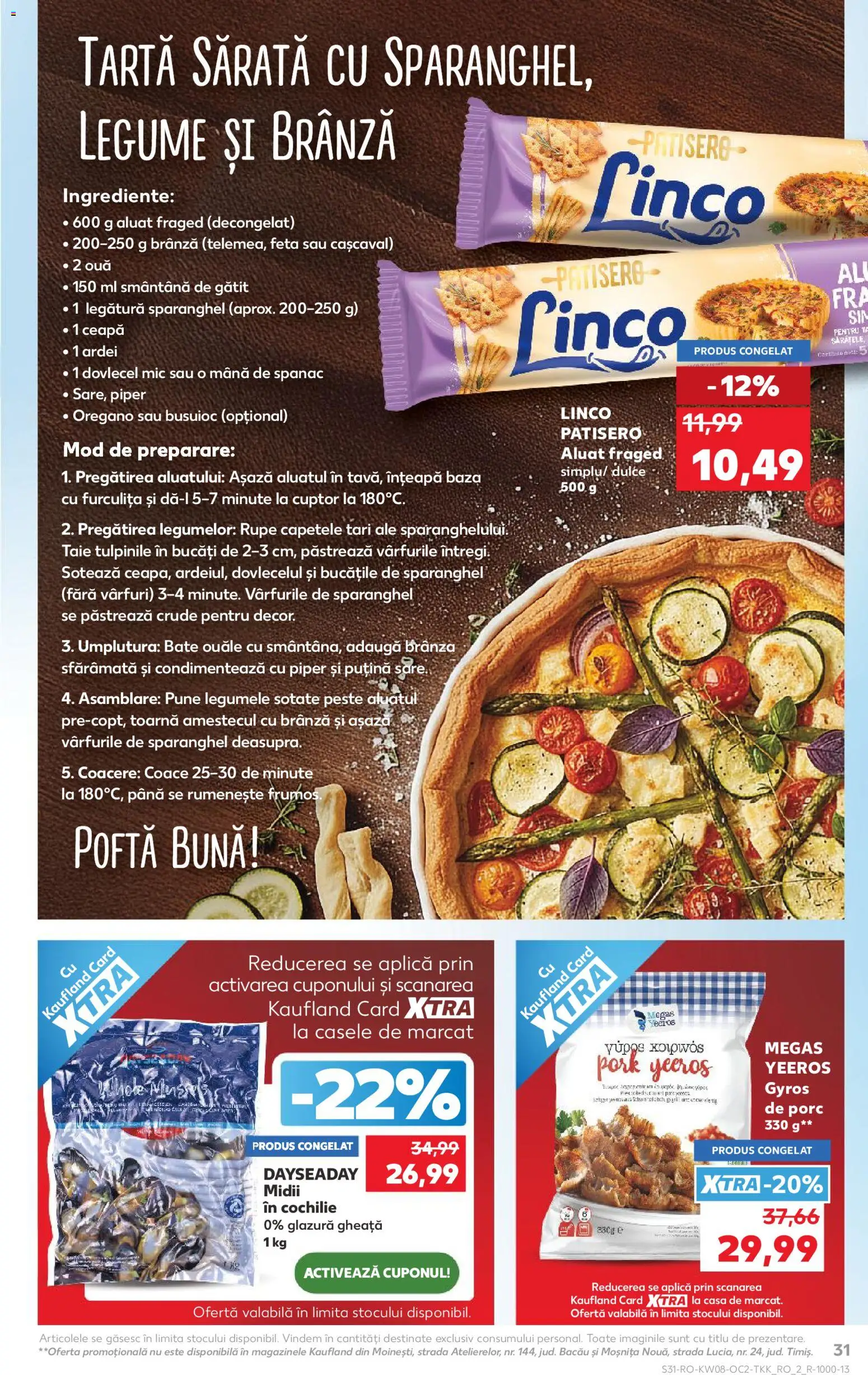 Catalog Kaufland 18 - 23 Februarie 2026 | Pagina 31 | Produse: Cuptor, Ardei, Brânză, Smântână