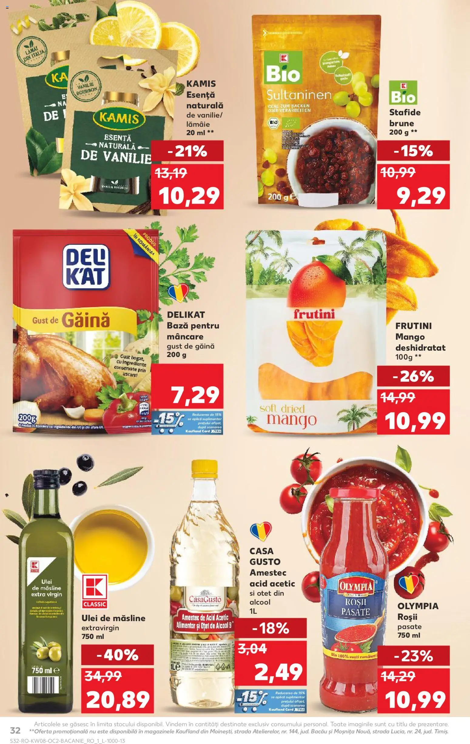 Catalog Kaufland 18 - 23 Februarie 2026 | Pagina 32 | Produse: Măsline, Ulei, Oțet, Bourbon