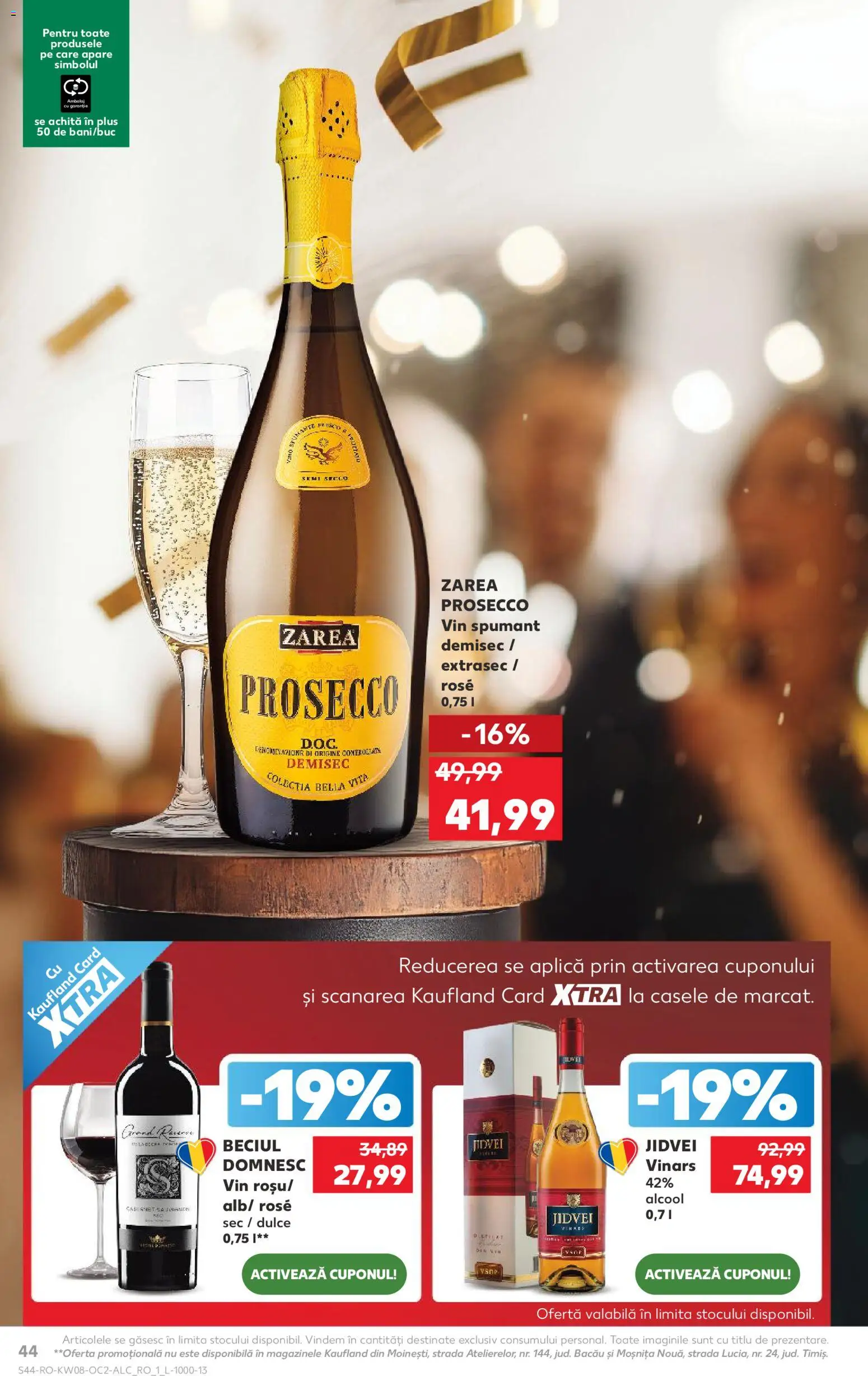 Catalog Kaufland 18 - 23 Februarie 2026 | Pagina 44 | Produse: Prosecco, Vin