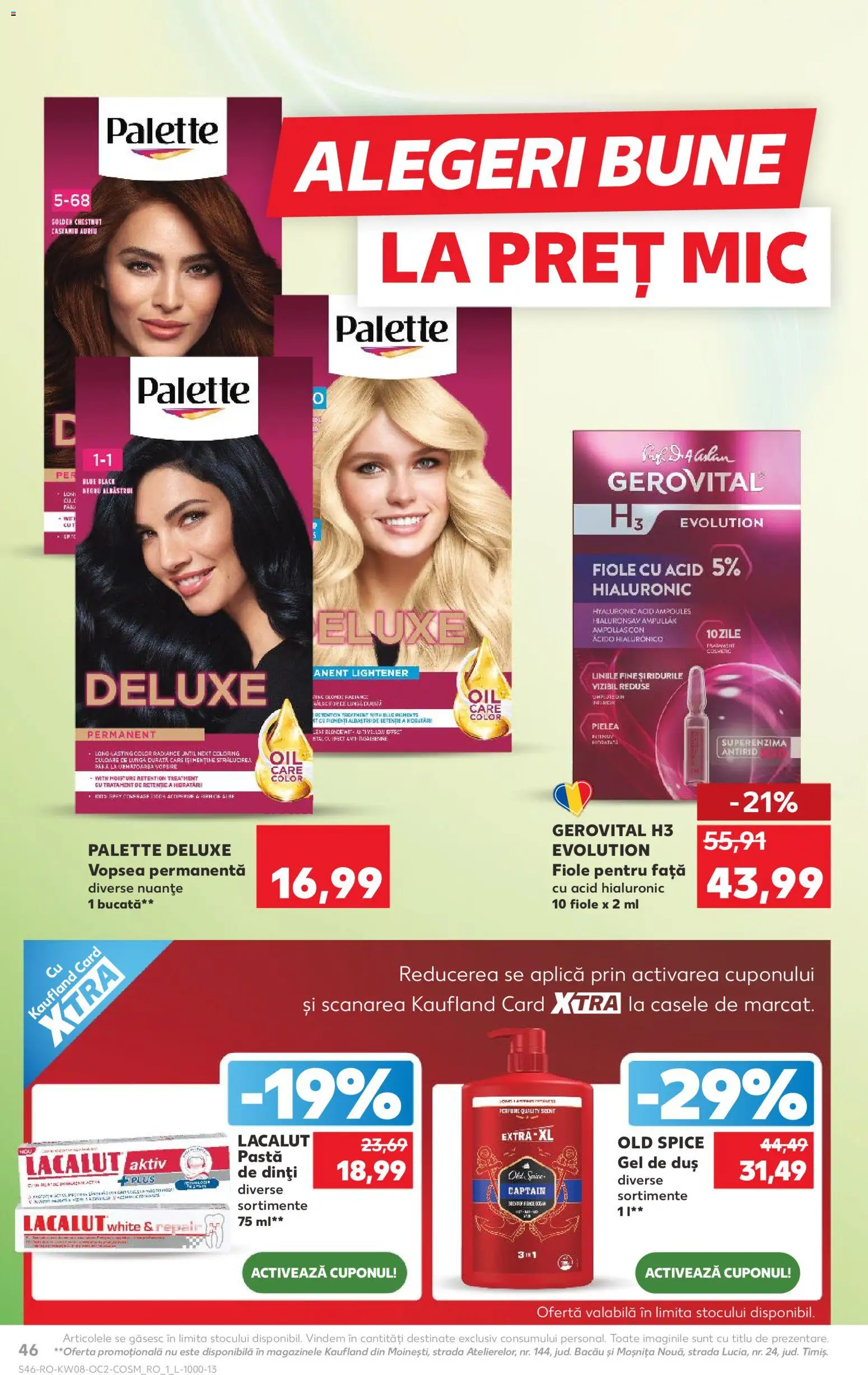 Catalog Kaufland 18 - 23 Februarie 2026 | Pagina 46 | Produse: Vopsea, Duș, Gel de duș, Pastă de dinți