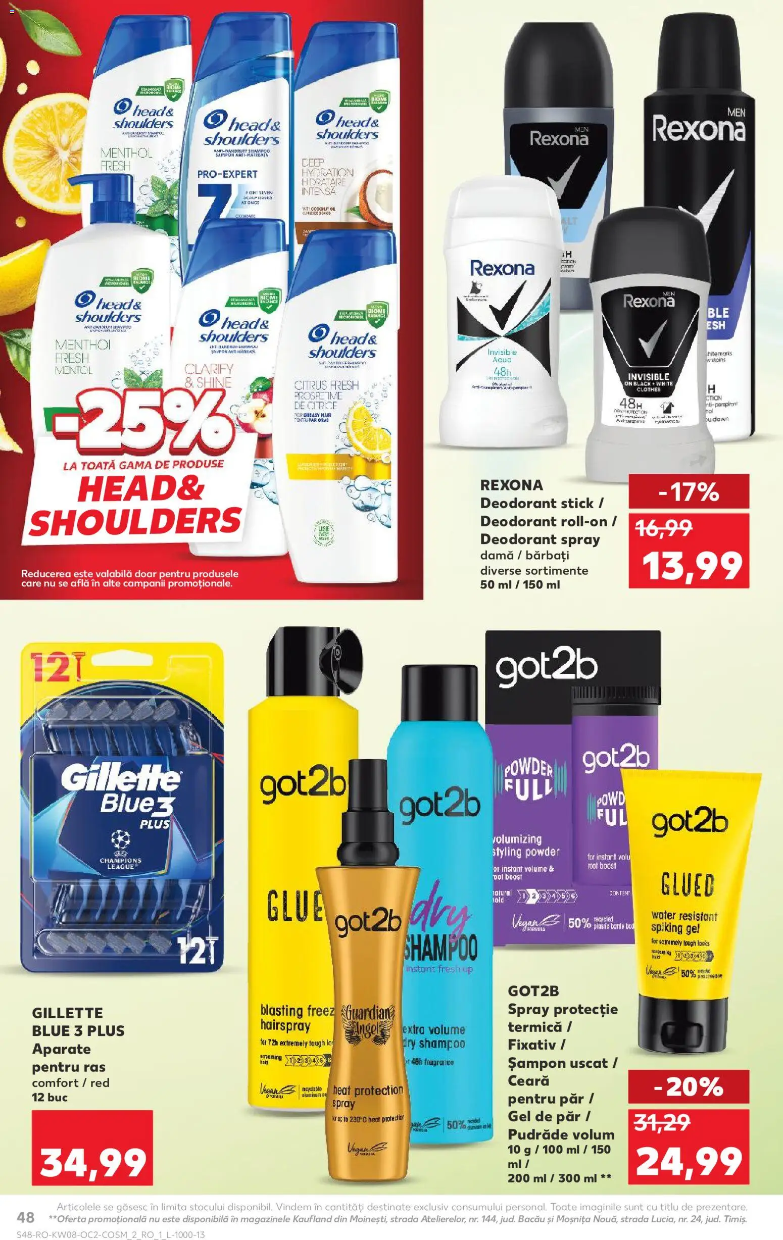 Catalog Kaufland 18 - 23 Februarie 2026 | Pagina 48 | Produse: Șampon, Deodorant, Șampon uscat