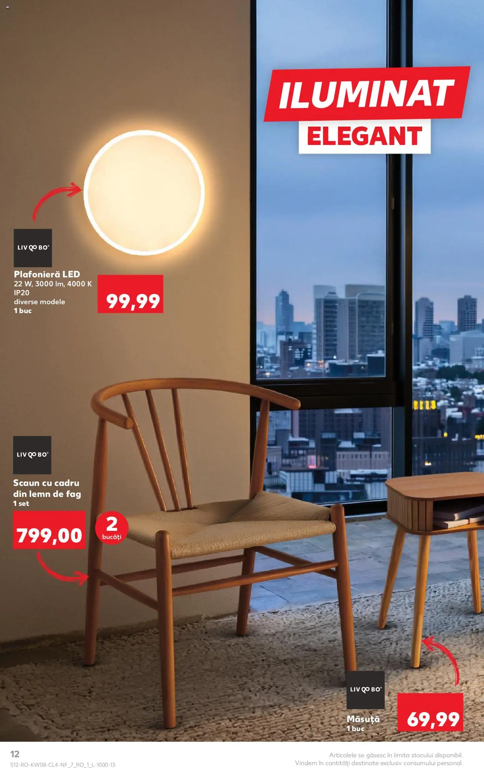 Catalog Kaufland 18 - 23 Februarie 2026 | Pagina 12 | Produse: Plafonieră, Scaun, Babak