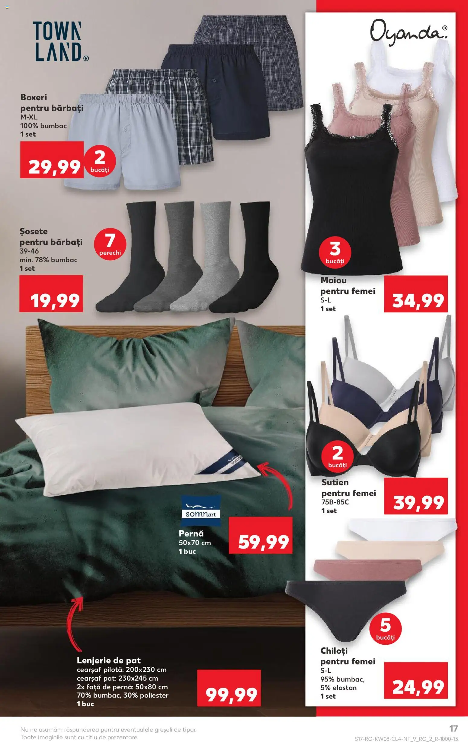 Catalog Kaufland 18 - 23 Februarie 2026 | Pagina 17 | Produse: Top, Pilotă, Sutien, Șosete