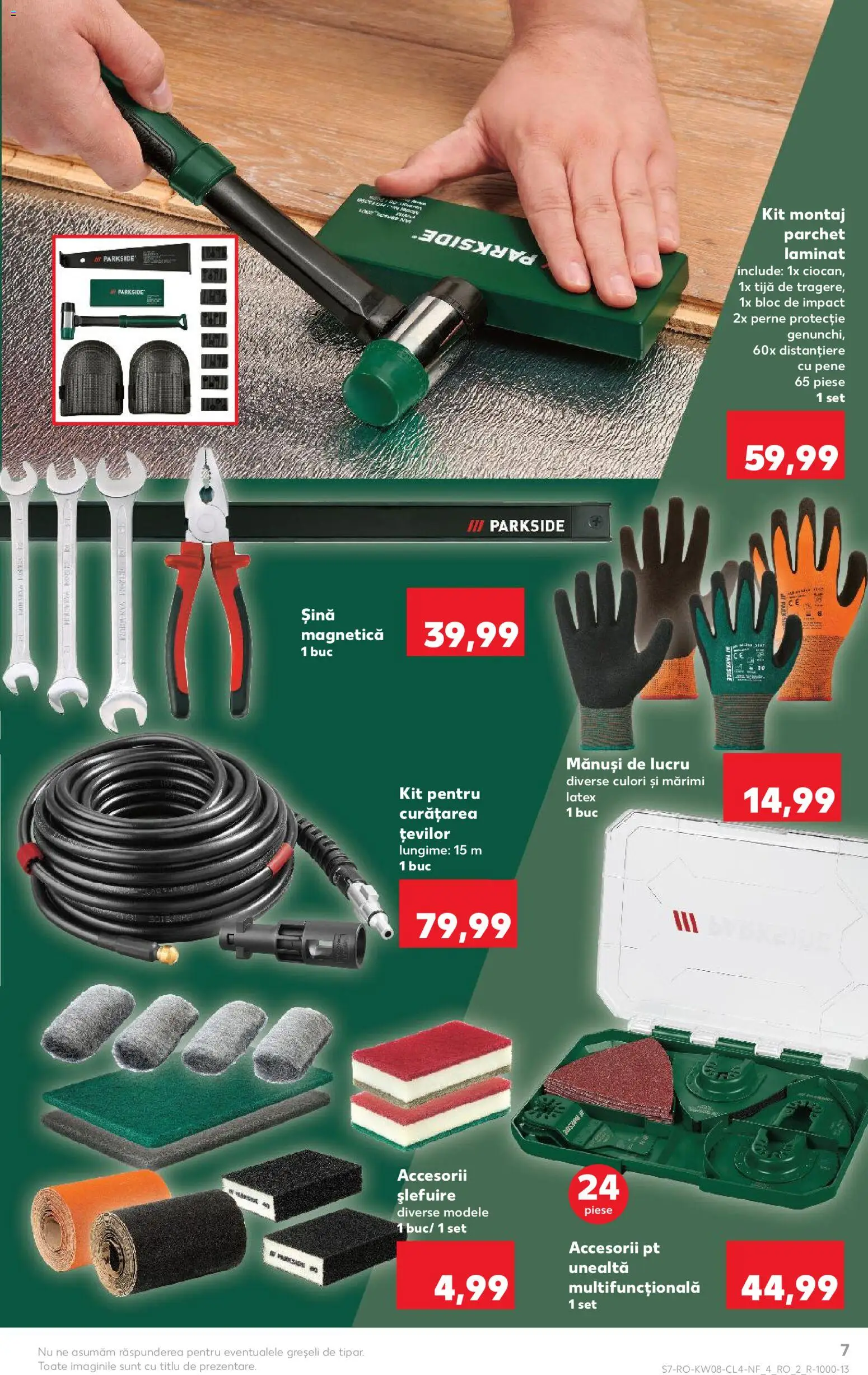 Catalog Kaufland 18 - 23 Februarie 2026 | Pagina 7 | Produse: Mănuși, Mănuși de lucru, Parchet, Peluş Köpek Yatağı