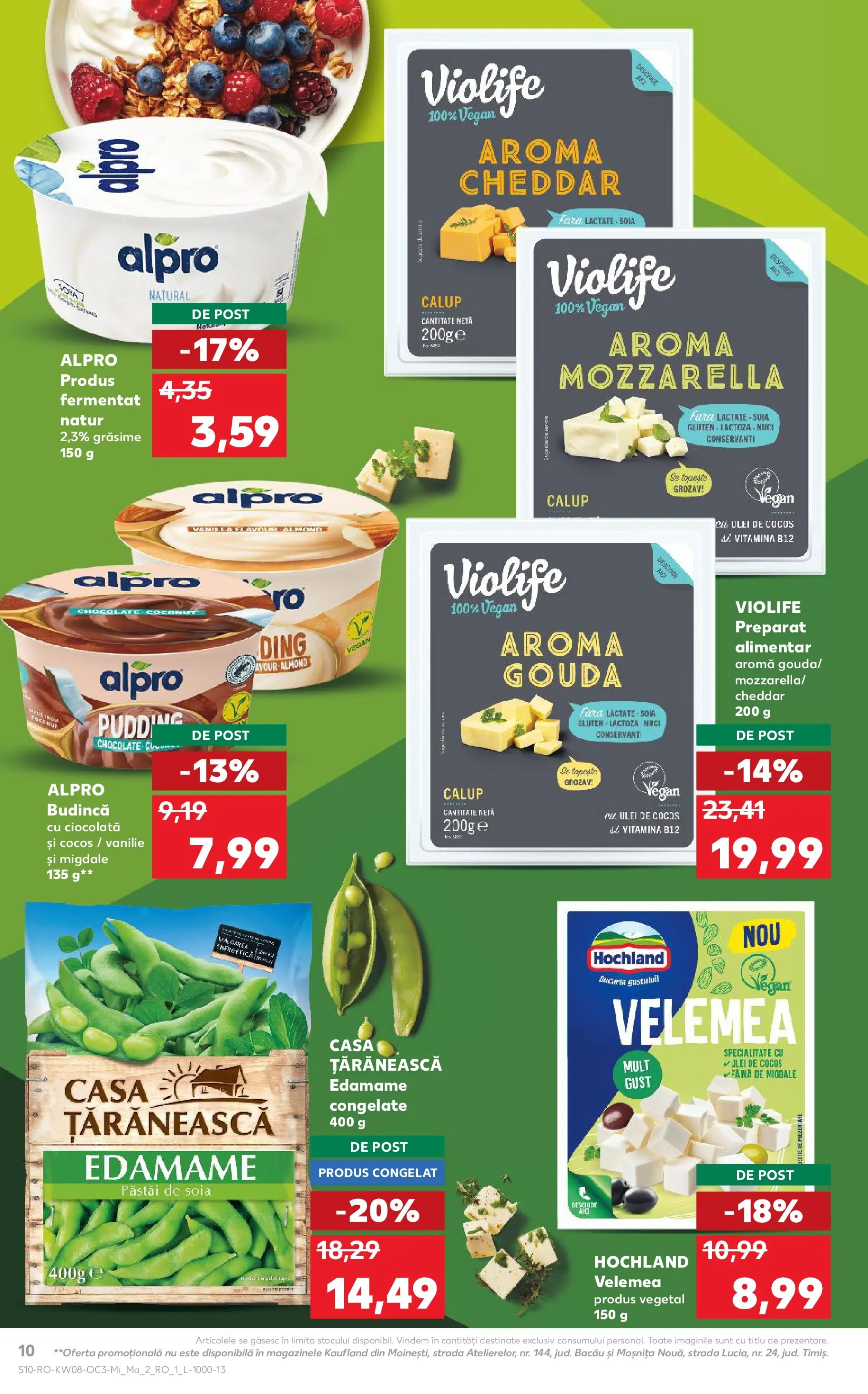 Catalog Kaufland 18 - 23 Februarie 2026 | Pagina 10 | Produse: Mozzarella, Ciocolată, Făină, Nuci