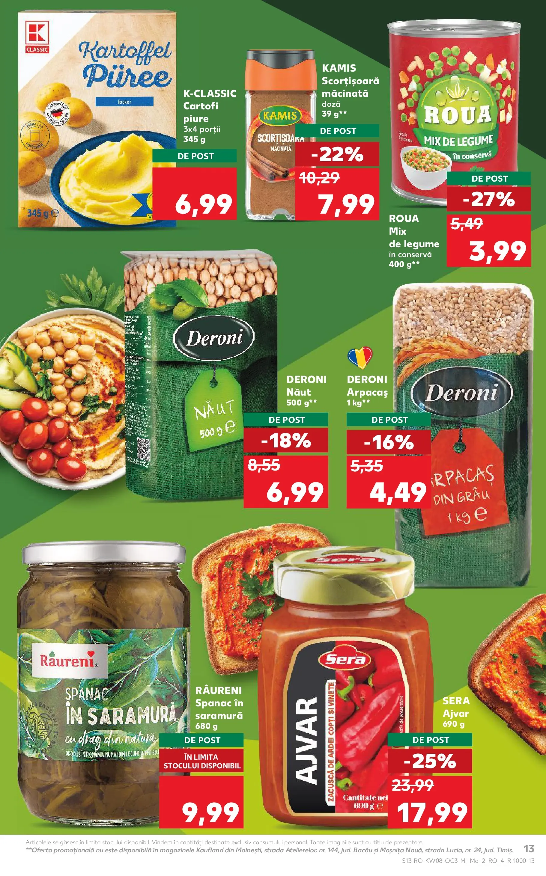 Catalog Kaufland 18 - 23 Februarie 2026 | Pagina 13 | Produse: Ardei, Zacuscă, Cartofi, Legume