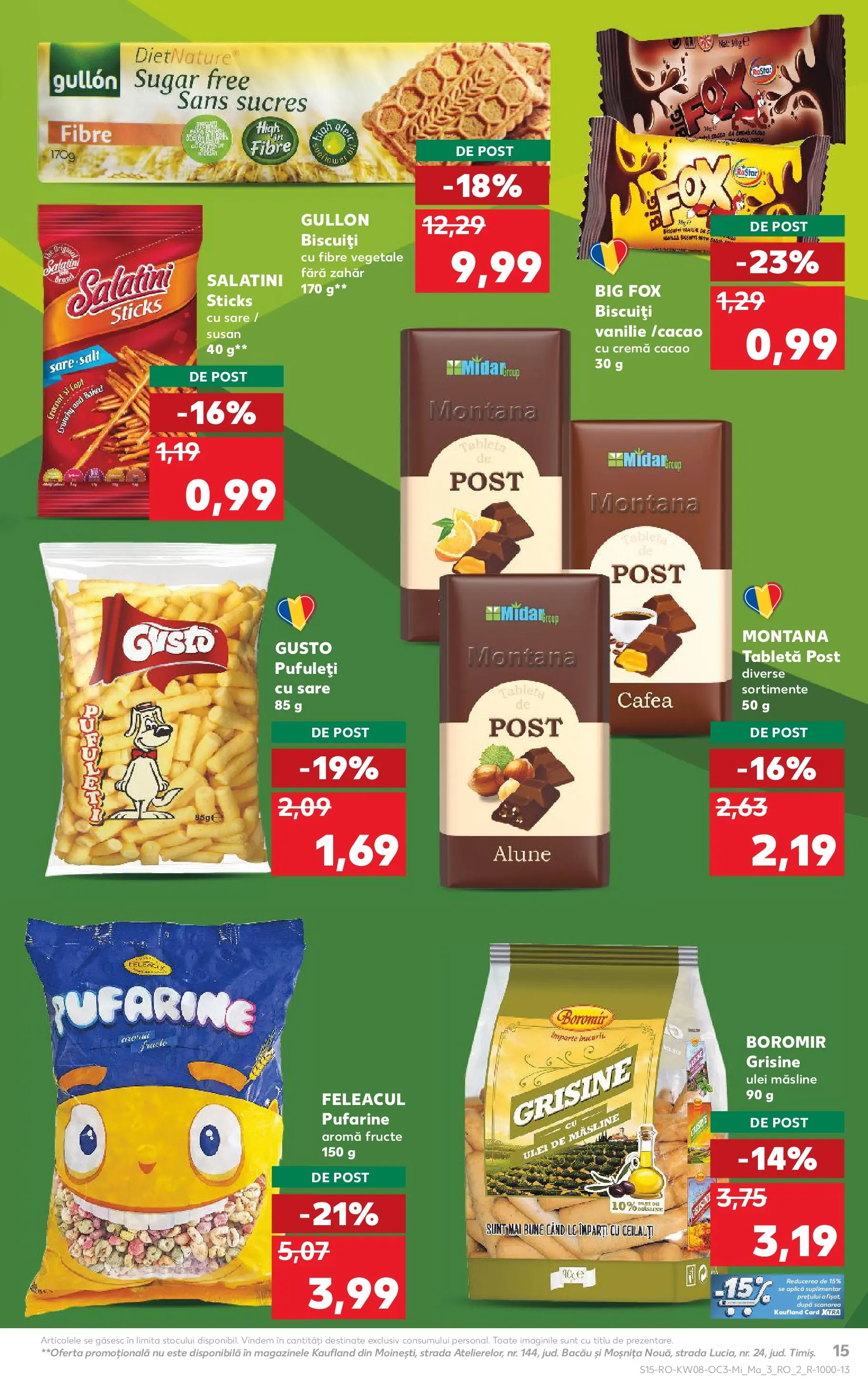 Catalog Kaufland 18 - 23 Februarie 2026 | Pagina 15 | Produse: Măsline, Alune, Cafea, Sare