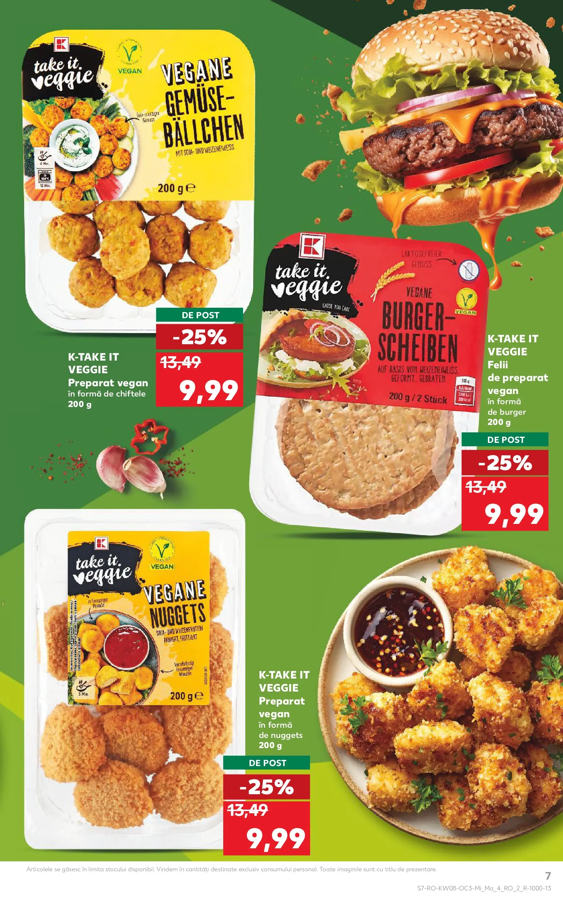 Catalog Kaufland 18 - 23 Februarie 2026 | Pagina 7 | Produse: Burger, Chiftele
