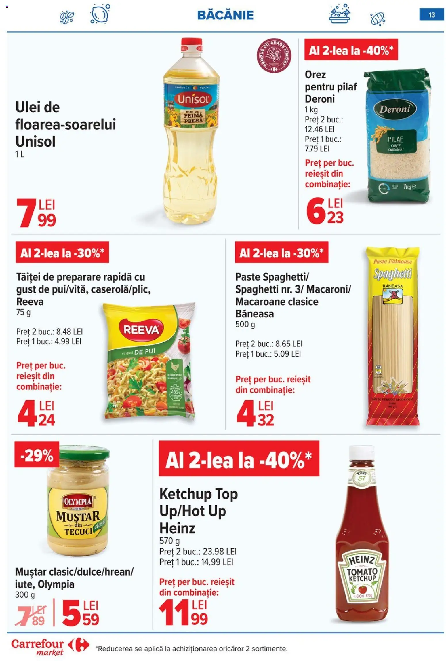 Catalog Carrefour 18 - 23 Februarie 2026 | Pagina 14 | Produse: Orez, Muștar, Paste, Ketchup