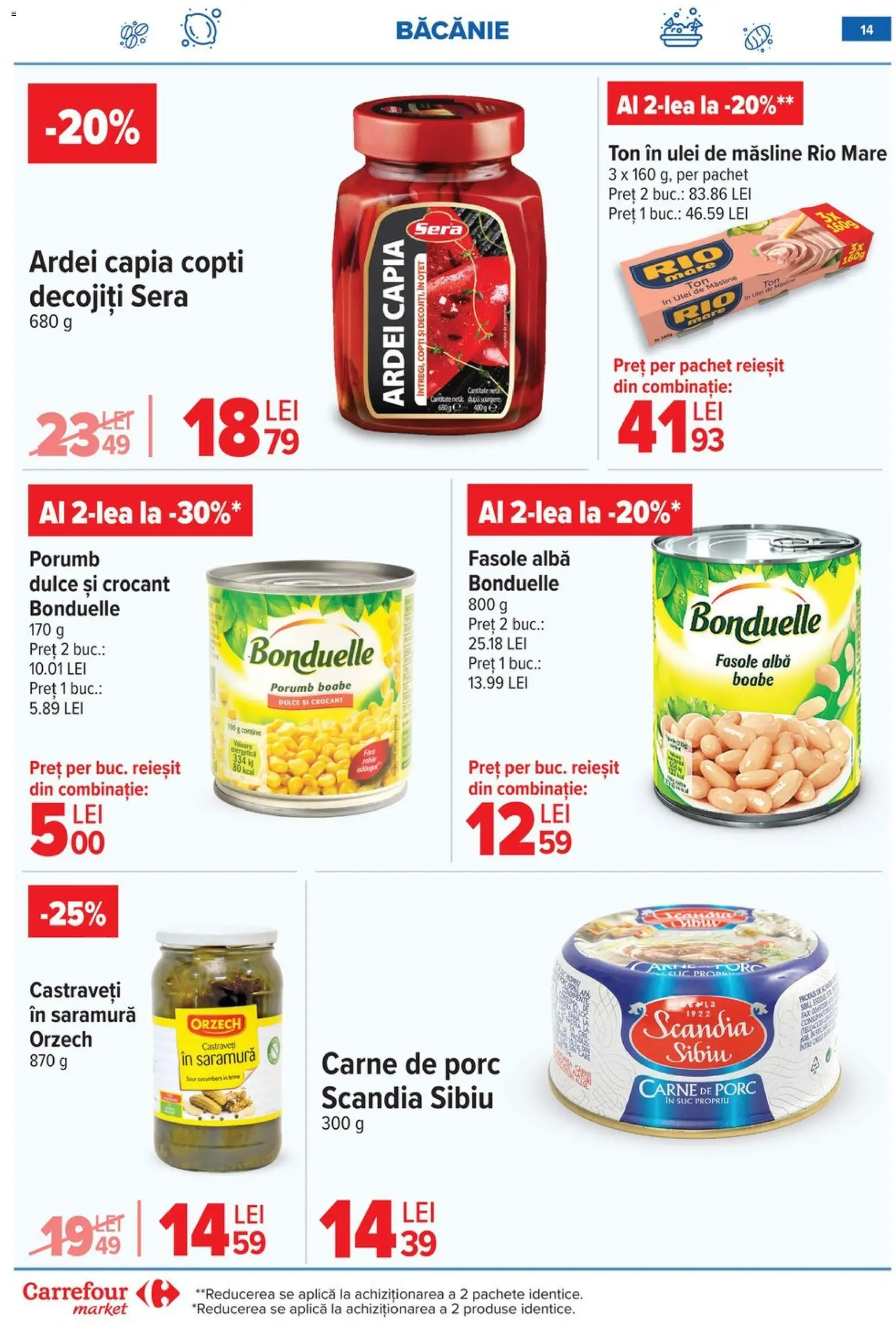 Catalog Carrefour 18 - 23 Februarie 2026 | Pagina 15 | Produse: Măsline, Ulei, Carne De Porc, Fasole albă