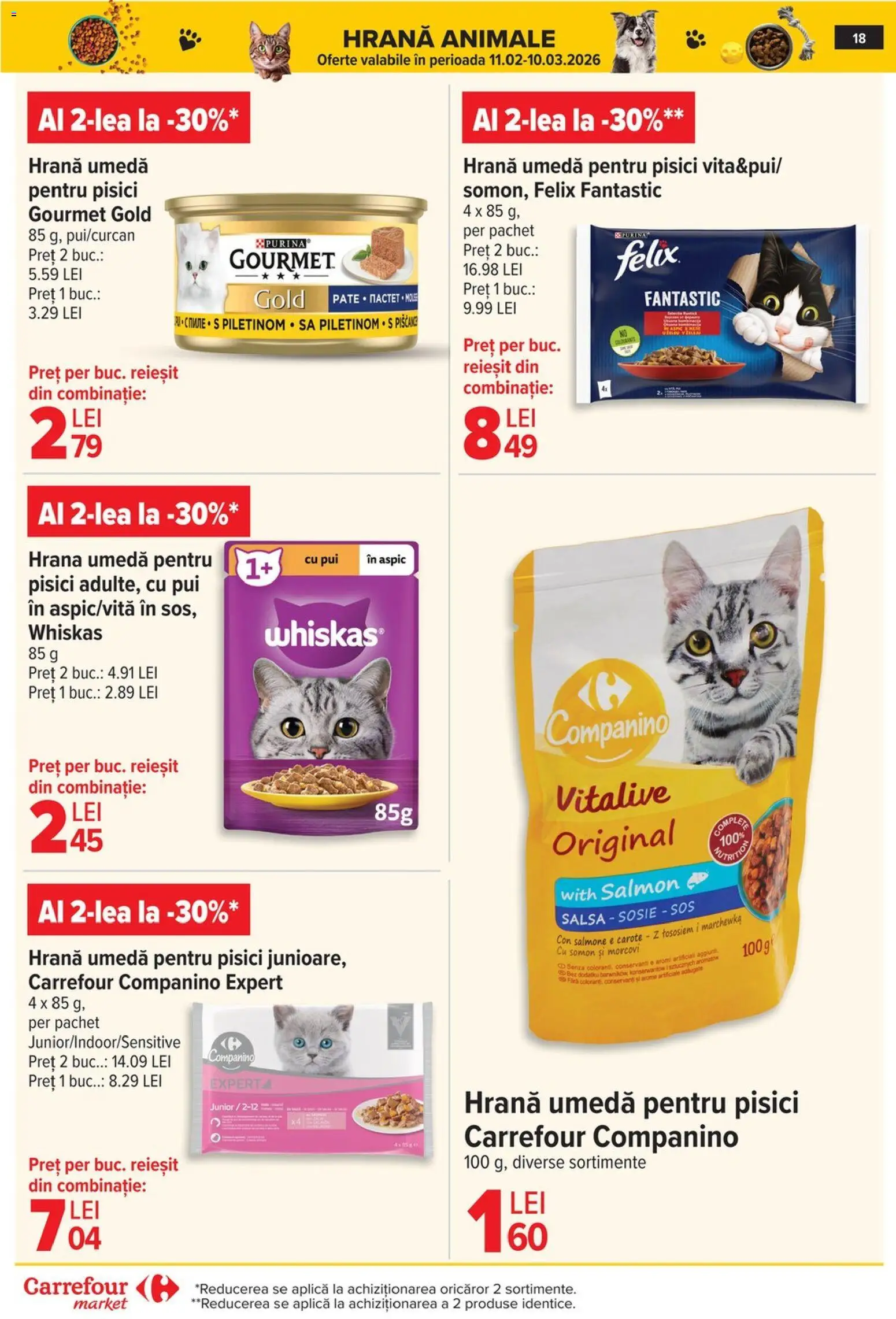 Catalog Carrefour 18 - 23 Februarie 2026 | Pagina 19 | Produse: Hacıyatmaz Kedi Oyuncağı, Morcovi, Sos