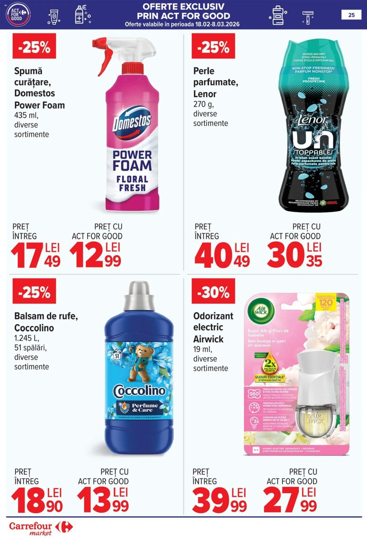 Catalog Carrefour 18 - 23 Februarie 2026 | Pagina 26 | Produse: Akrilik boya, Parfum, Balsam